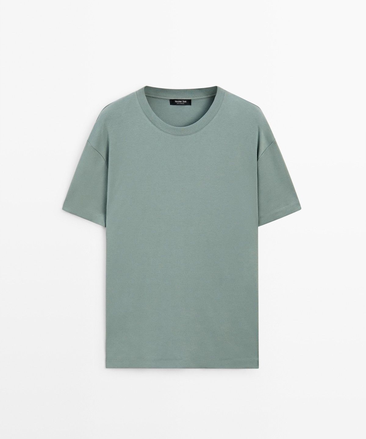 마시모두띠(MASSIMO DUTTI) 100% 코튼 반팔 티셔츠