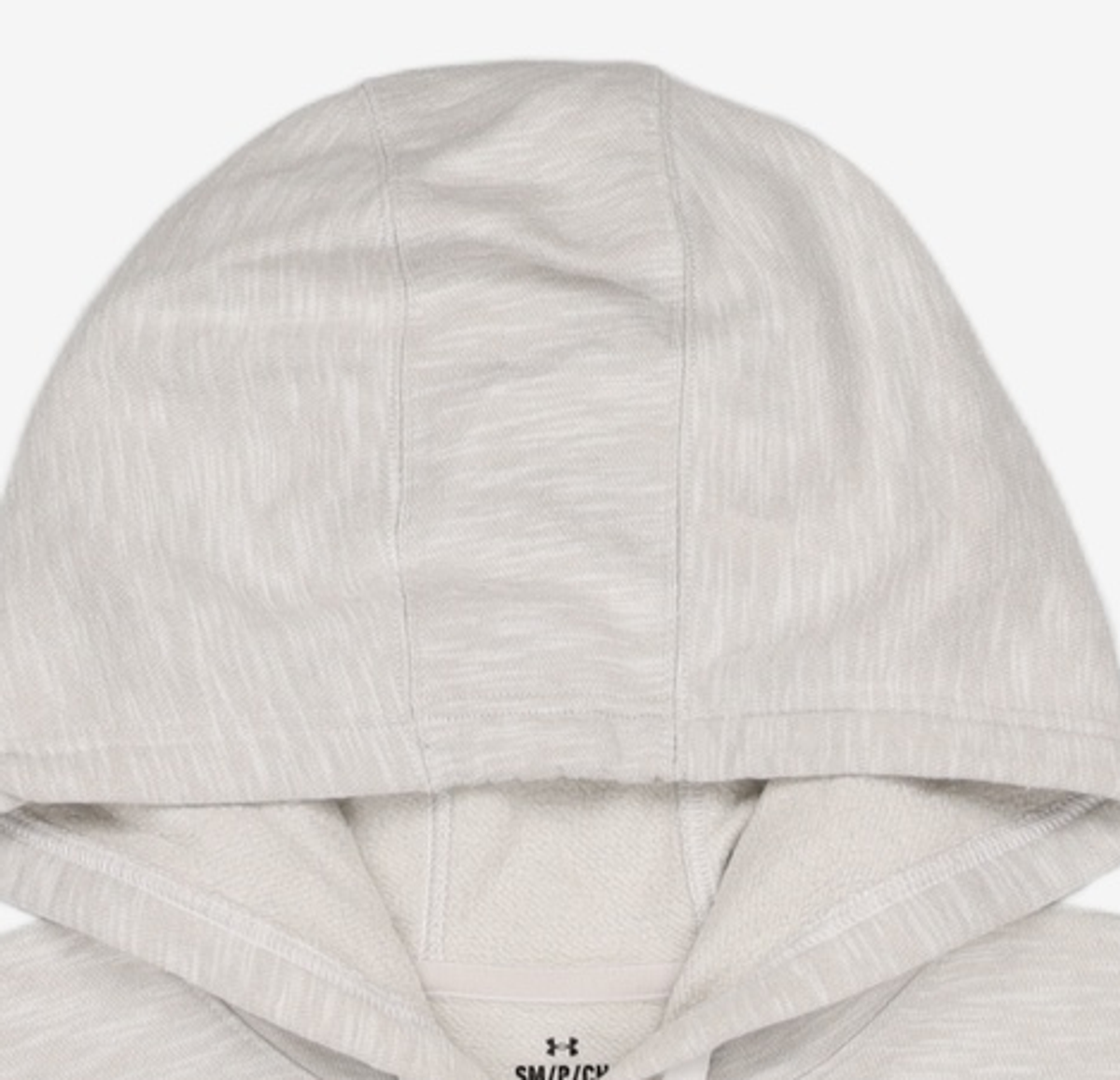 언더아머(UNDERARMOUR) 여성 에센셜 스크립트 후드티 1374107-100 S