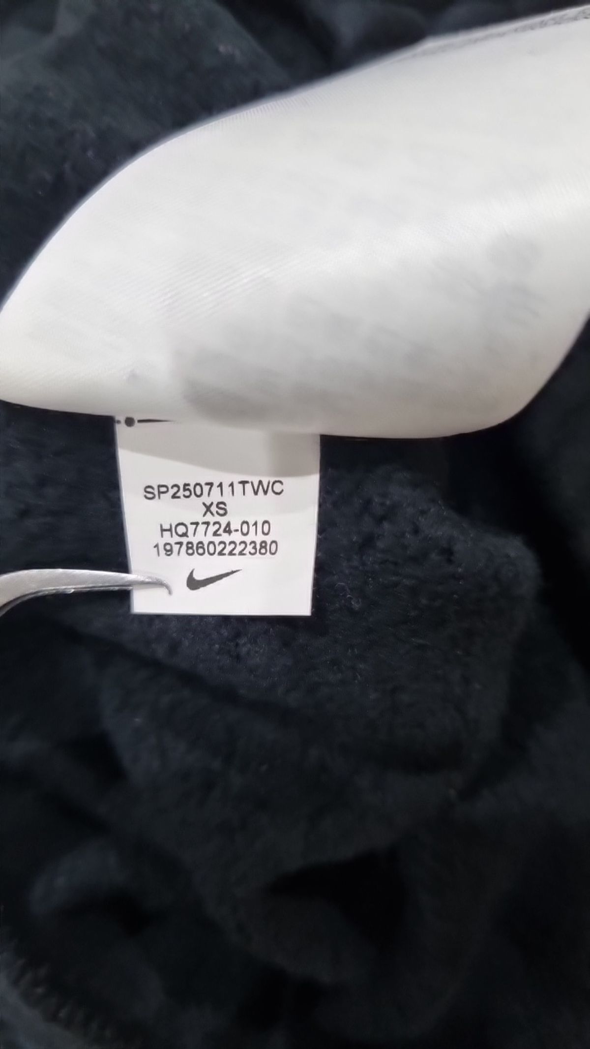 나이키(NIKE) 스포츠웨어 피닉스 플리스 미드라이즈 오픈 헴 팬츠 W - 블랙:세일 / HQ7724-010 XS