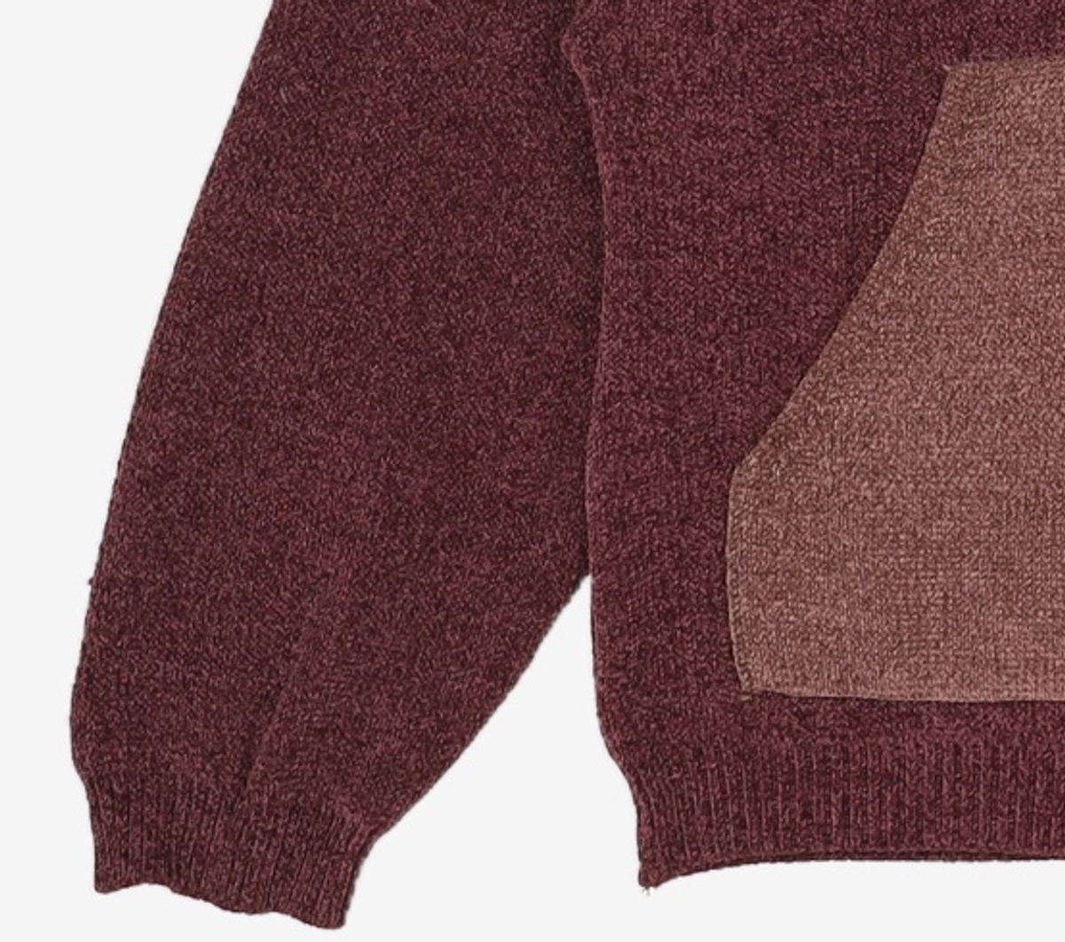 크리틱(CRITIC) WORK JACKET KNIT ZIP UP PURPLE M