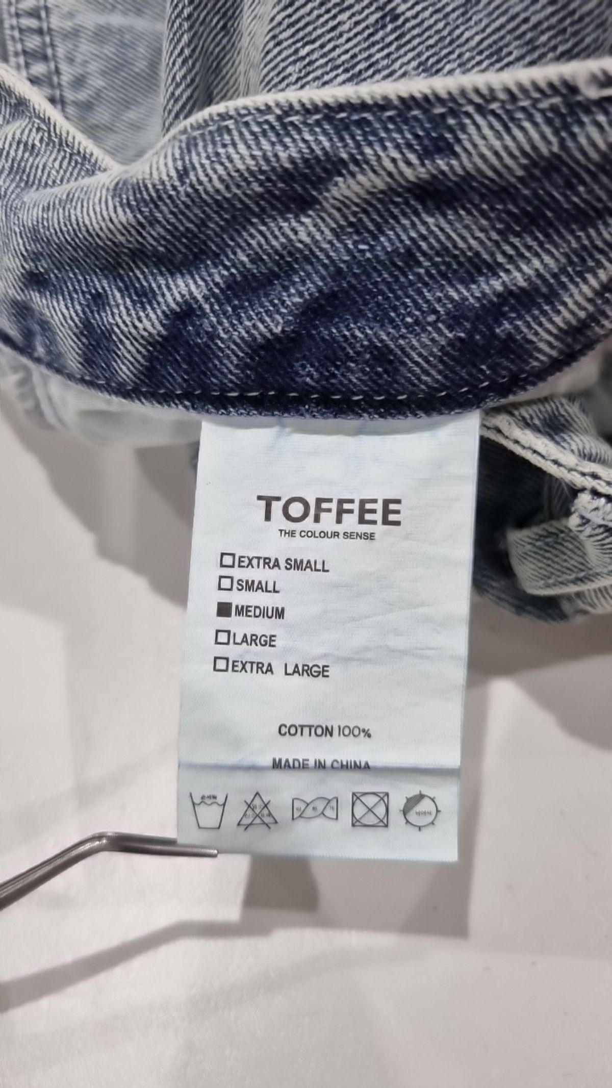 토피(TOFFEE) 청/데님 팬츠 M