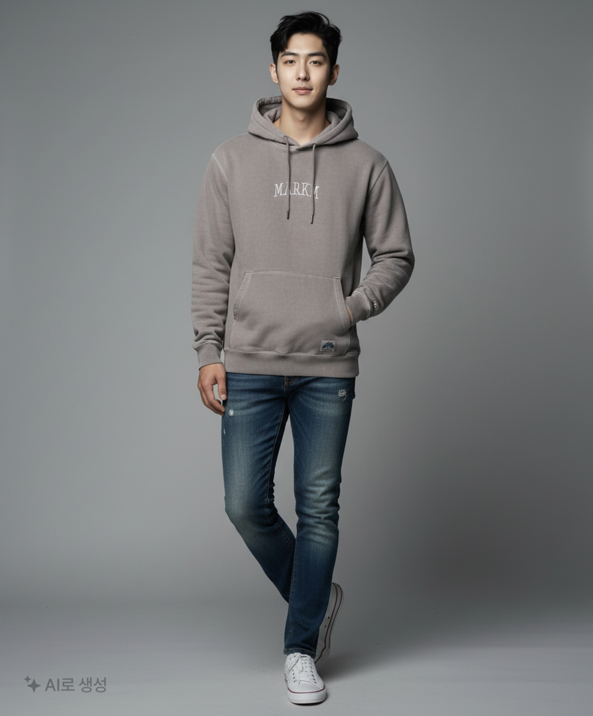 마크엠(MARKM) 후드 티셔츠 S