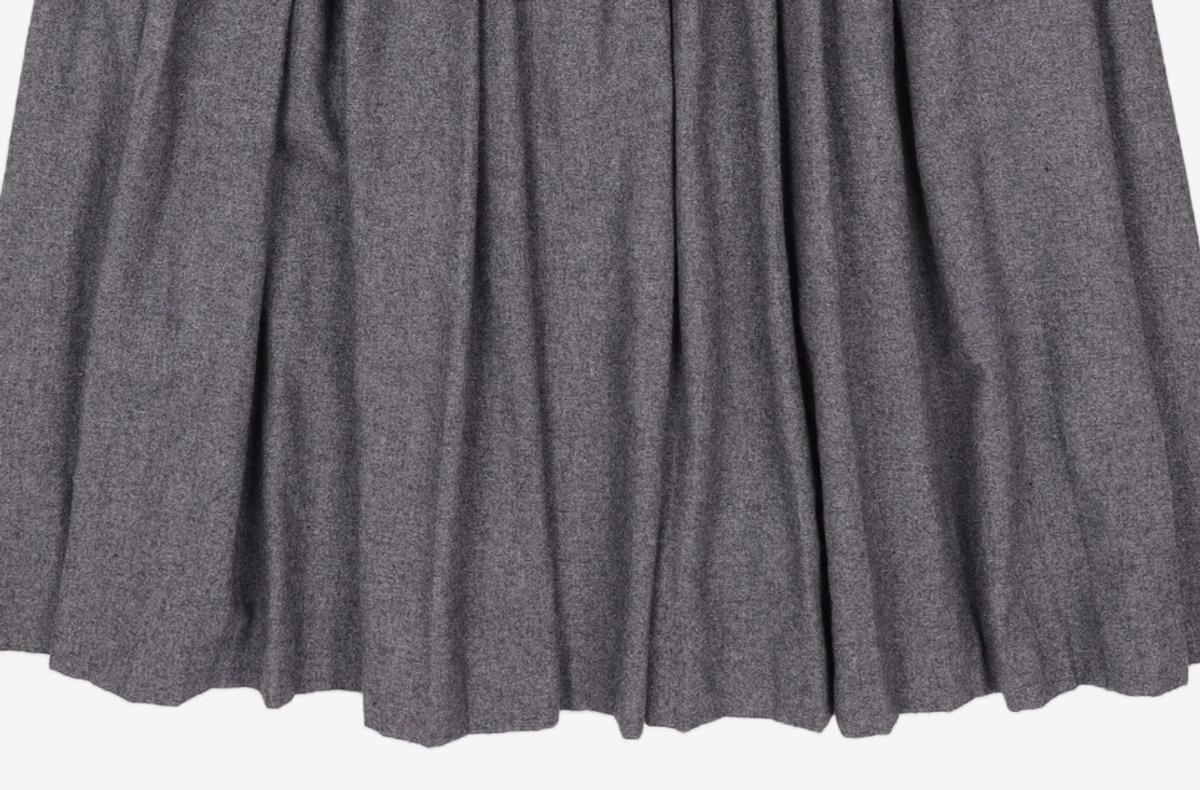 미쏘(MIXXO) 스퀘어넥 플리츠 롱 원피스 MIWOWBV23G S