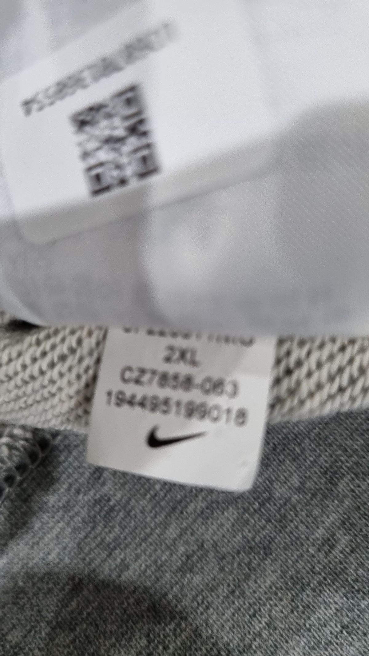 나이키(NIKE) 스포츠웨어 클럽 풀오버 후디 M - 다크 그레이 헤더:매트 실버:화이트 / CZ7858-063 XXL