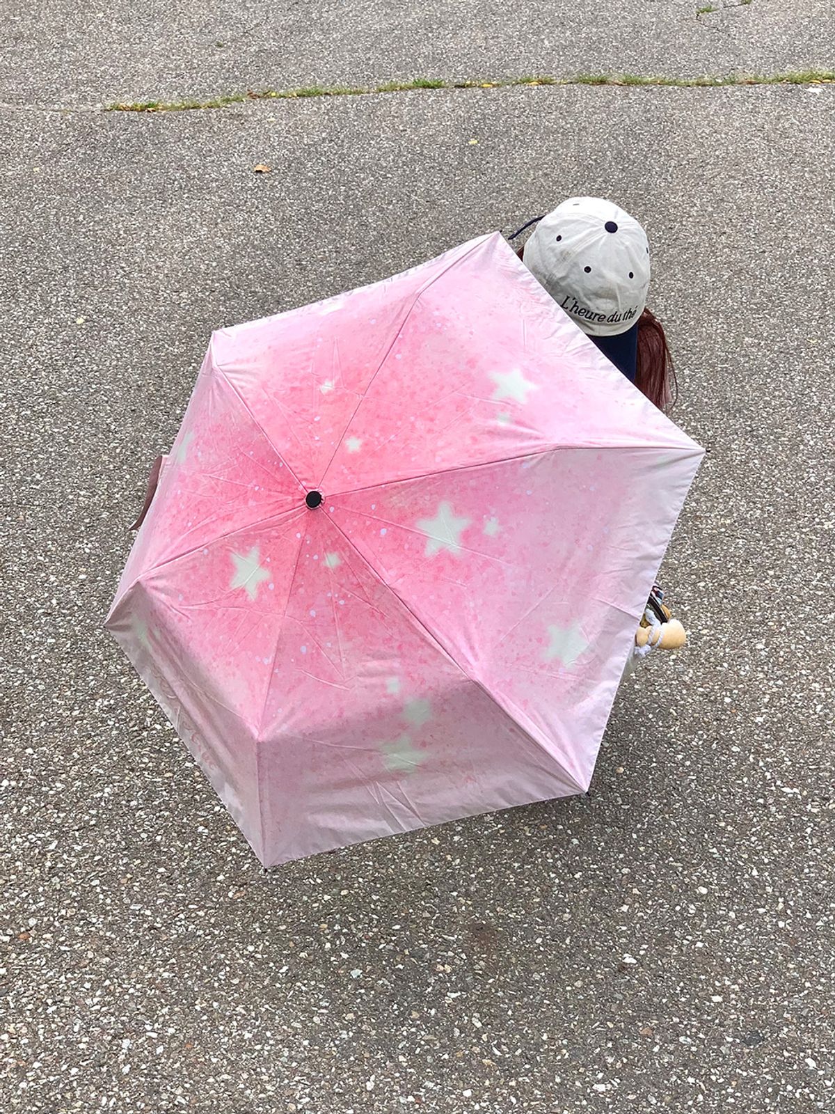 올리베(OLIVET) Olivet Asac Asac Peach Umbrella (복숭아 암막 경량 양우산)