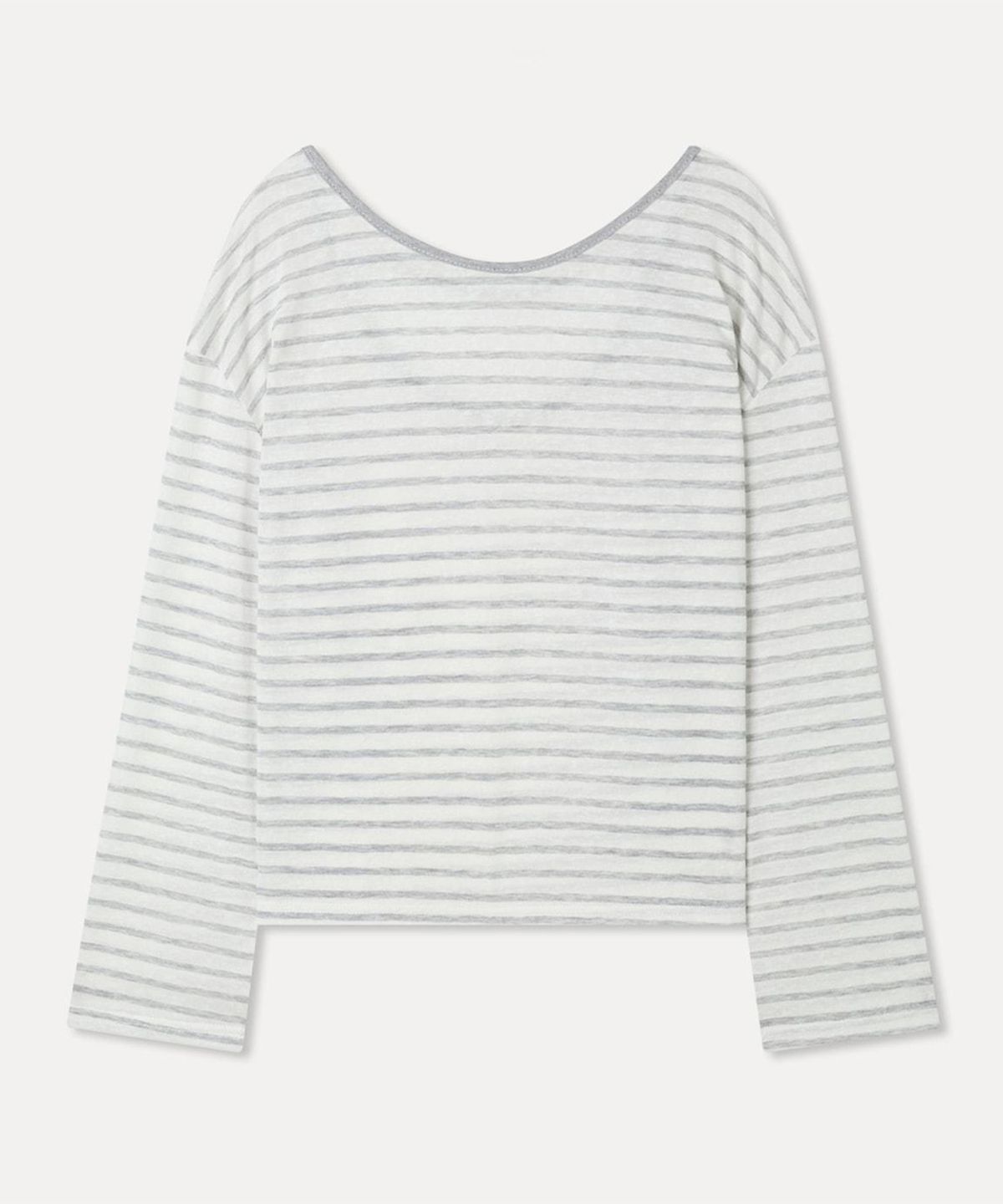 미쏘(MIXXO) 스트라이프 긴팔 티셔츠_MIWLWG90AA
