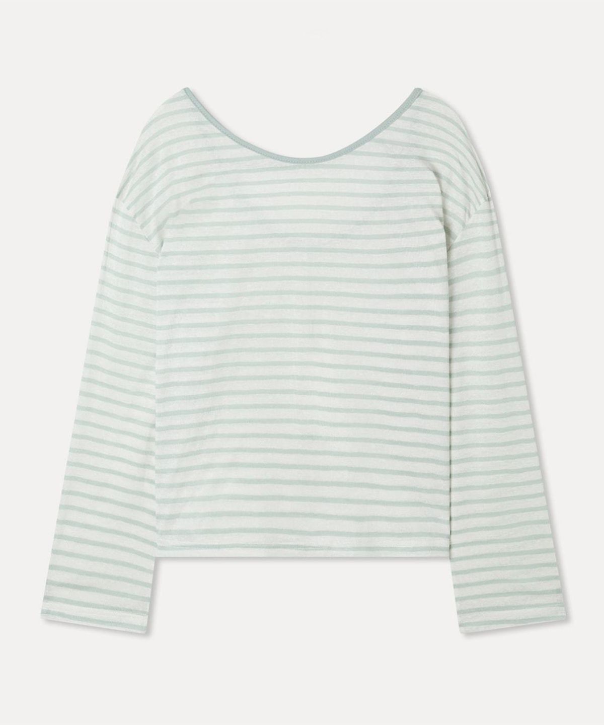 미쏘(MIXXO) 스트라이프 긴팔 티셔츠_MIWLWG90AA