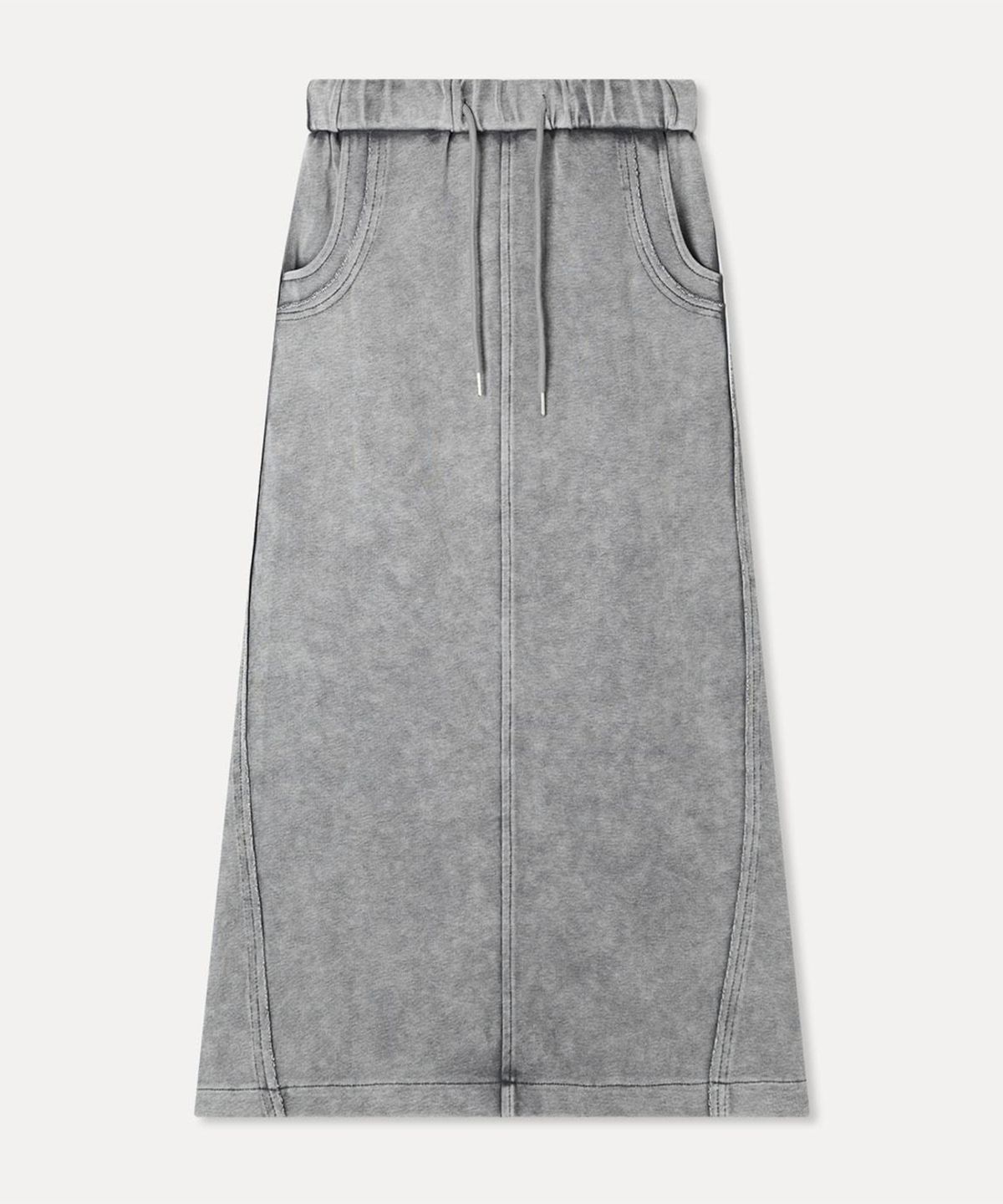 미쏘(MIXXO) 워싱 밴딩 스커트_MIWWMG93SS