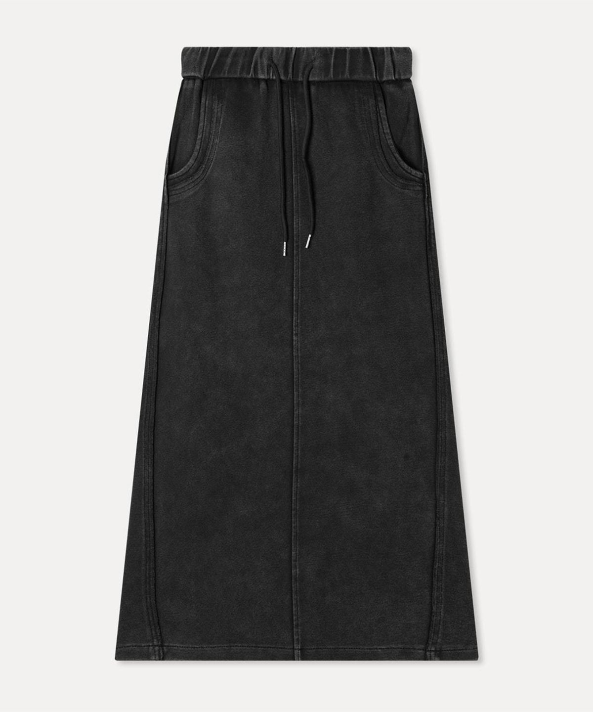 미쏘(MIXXO) 워싱 밴딩 스커트_MIWWMG93SS