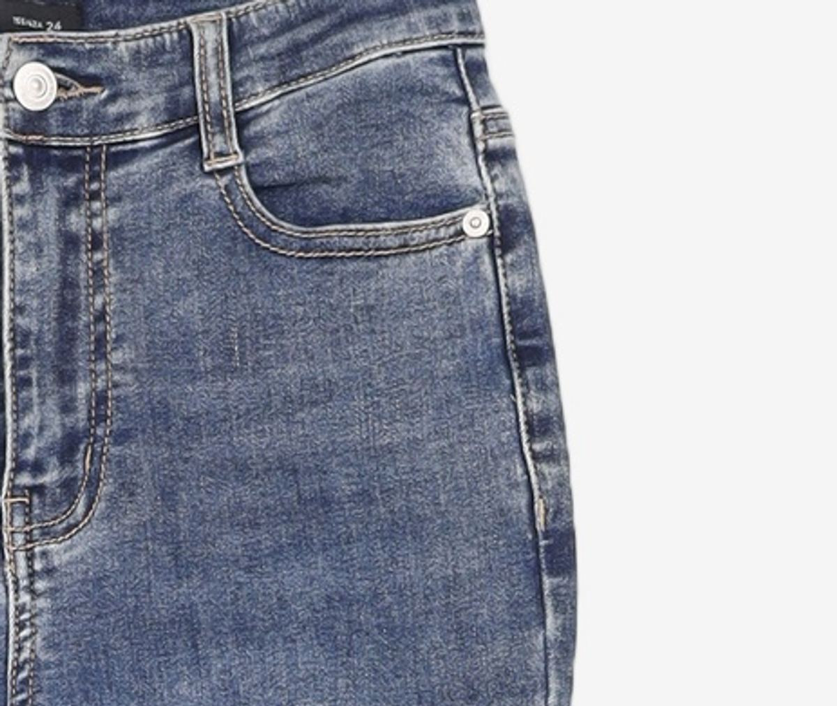 미쏘(MIXXO) 롱부츠컷 데님 MIWTJD201J 24