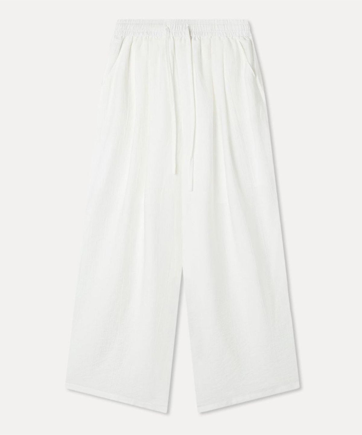 미쏘(MIXXO) 밴딩 와이드 슬랙스_MIWTWG90SS