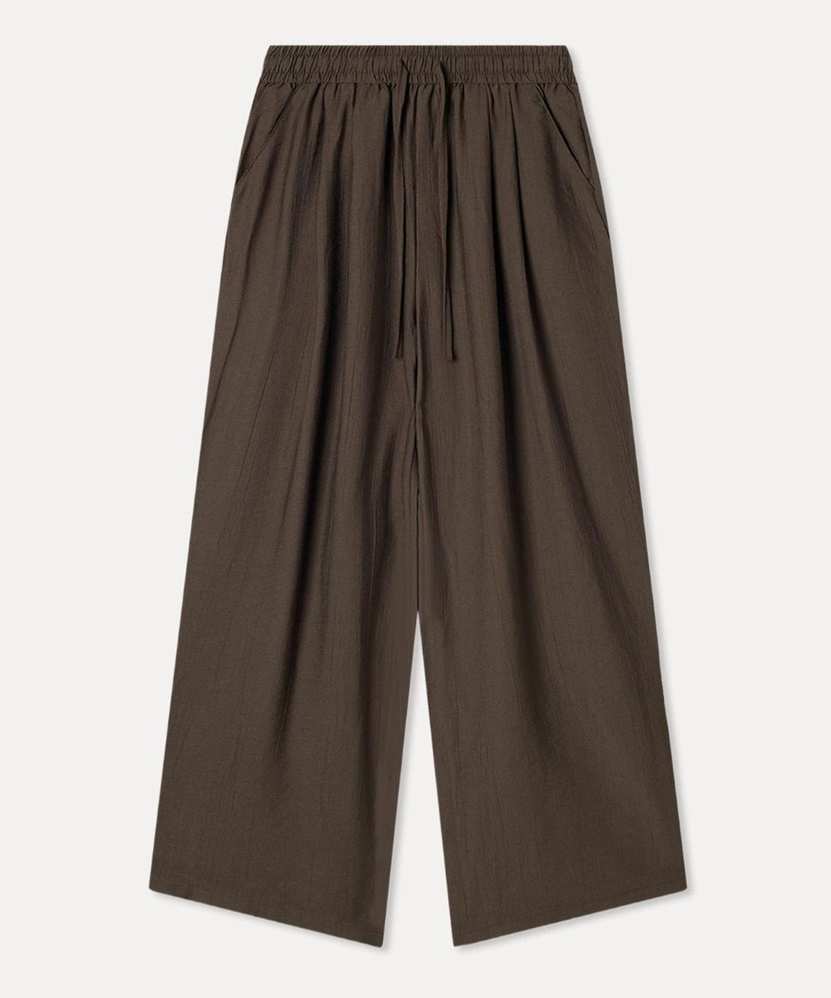 미쏘(MIXXO) 밴딩 와이드 슬랙스_MIWTWG90SS