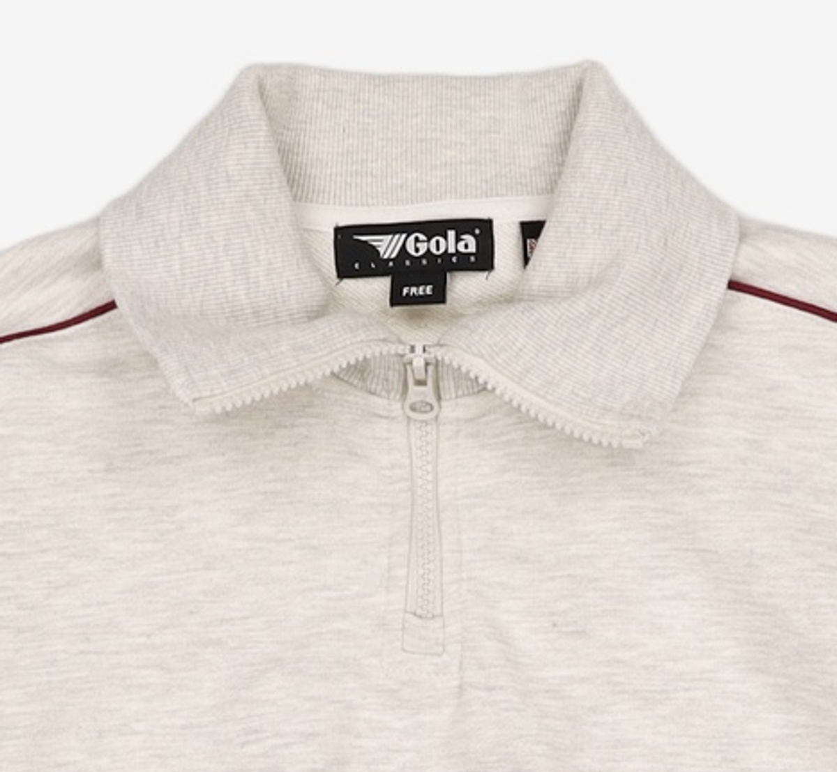 골라(GOLA) W BASIC HALF ZIP-UP SWEATSHIRTS [3 COLOR] FREE