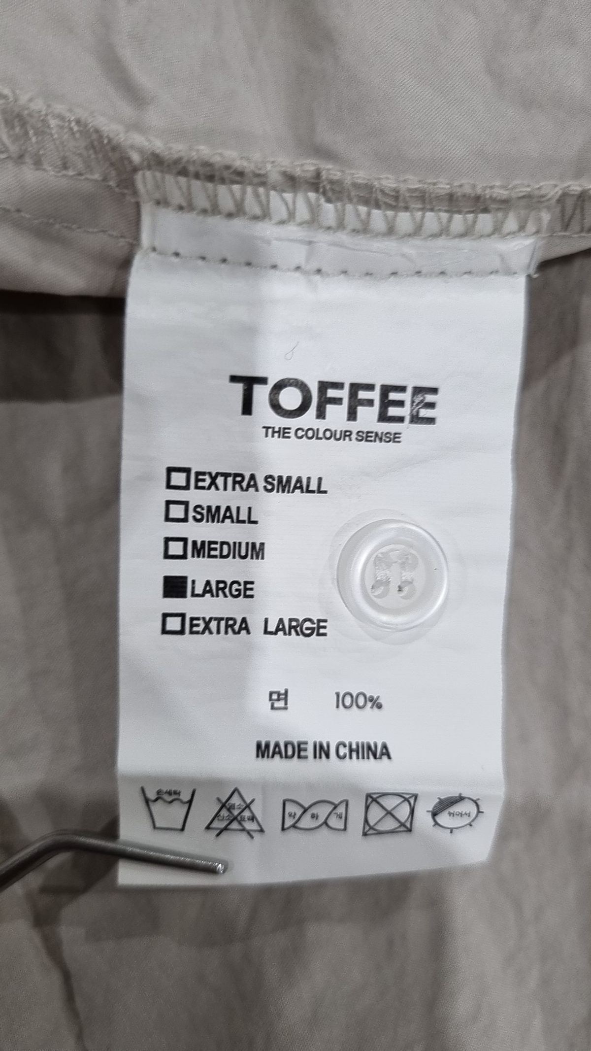 토피(TOFFEE) 캐주얼 셔츠 L