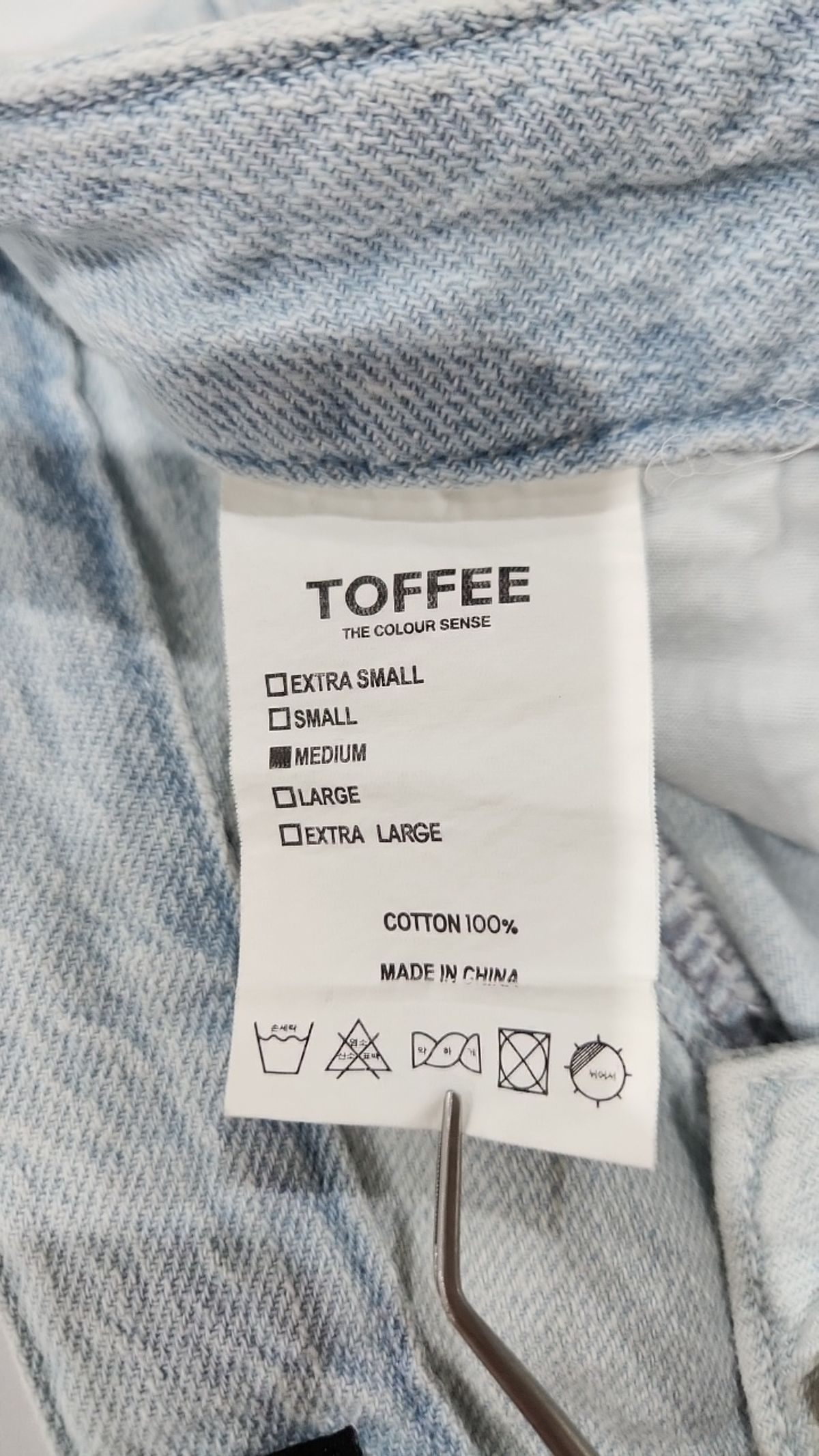 토피(TOFFEE) 청/데님 팬츠 M