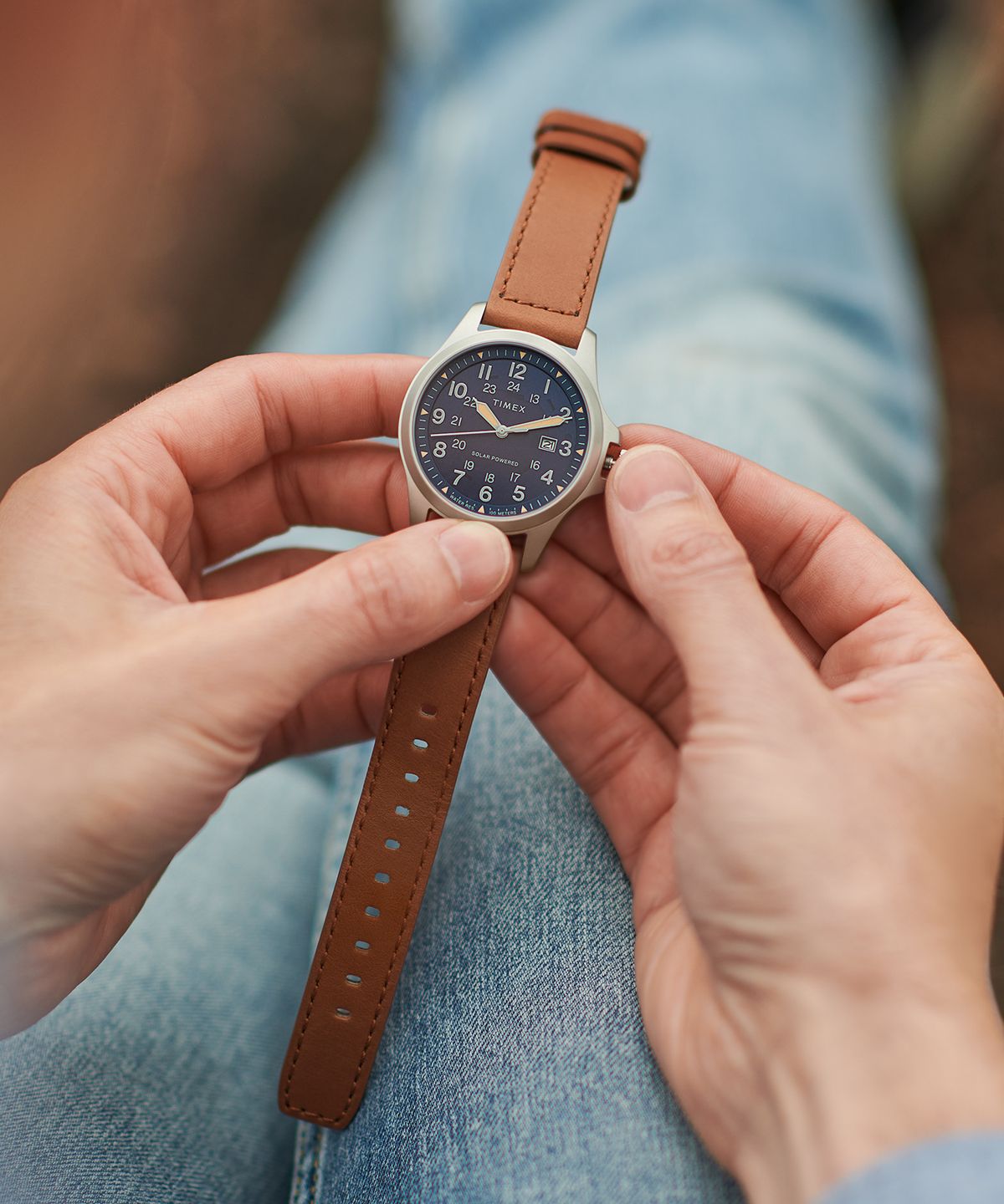 타이맥스(TIMEX) 익스페디션 태양광충전 필드워치 41mm