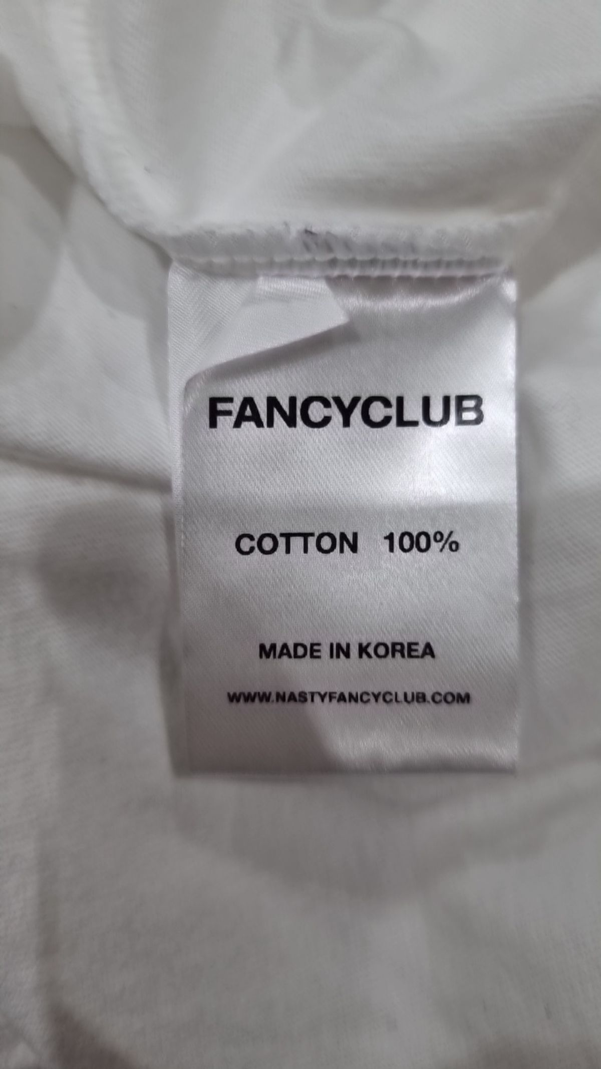 팬시클럽(FANCY CLUB) 반소매 티셔츠 FREE