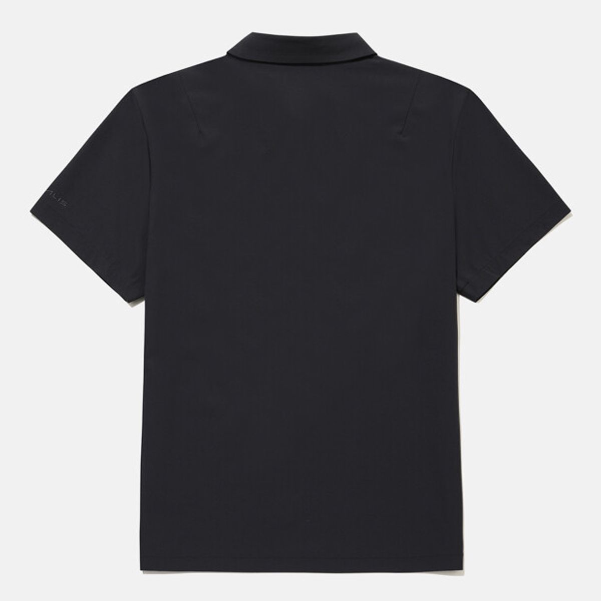 데상트(DESCENTE) 남성 우븐 폴로 반팔 티셔츠 블랙 SR321DPS71