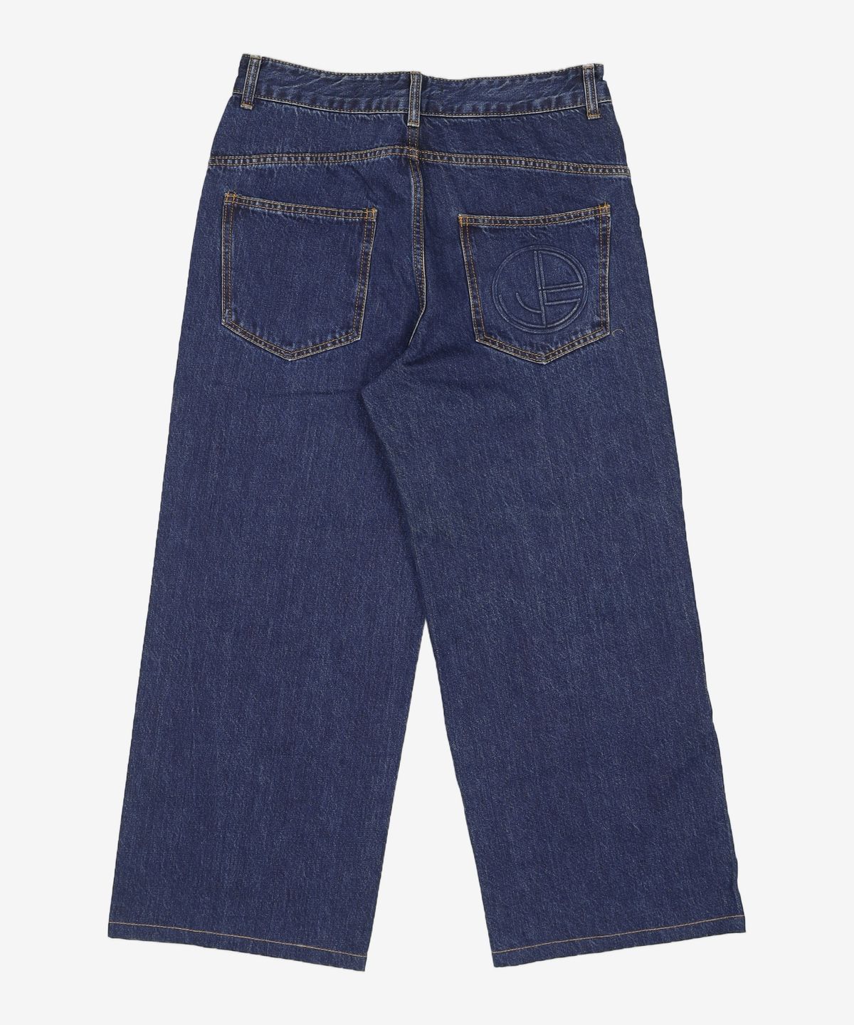 아이돈워너셀(IDWS) Applique Chasser Denim Pants Indigo 1