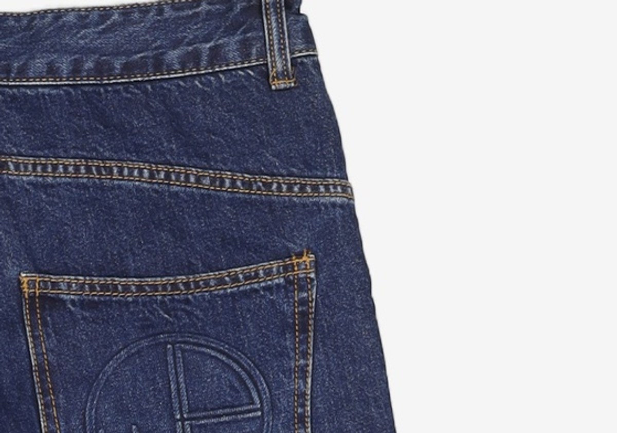 아이돈워너셀(IDWS) Applique Chasser Denim Pants Indigo 1