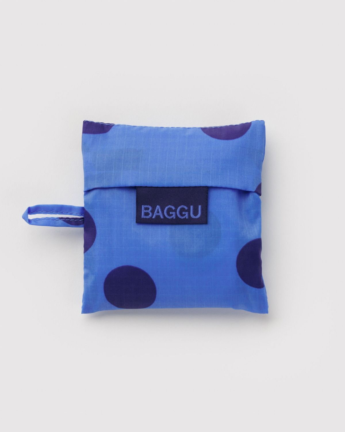 바쿠(BAGGU) 베이비 블루 폴카 닷 에코백 바쿠백