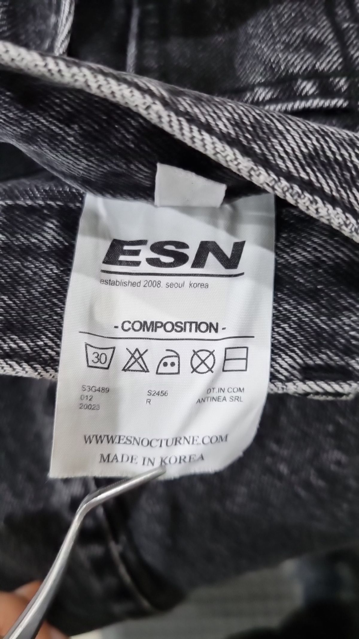 이에스엔(ESN) 청/데님 팬츠 M