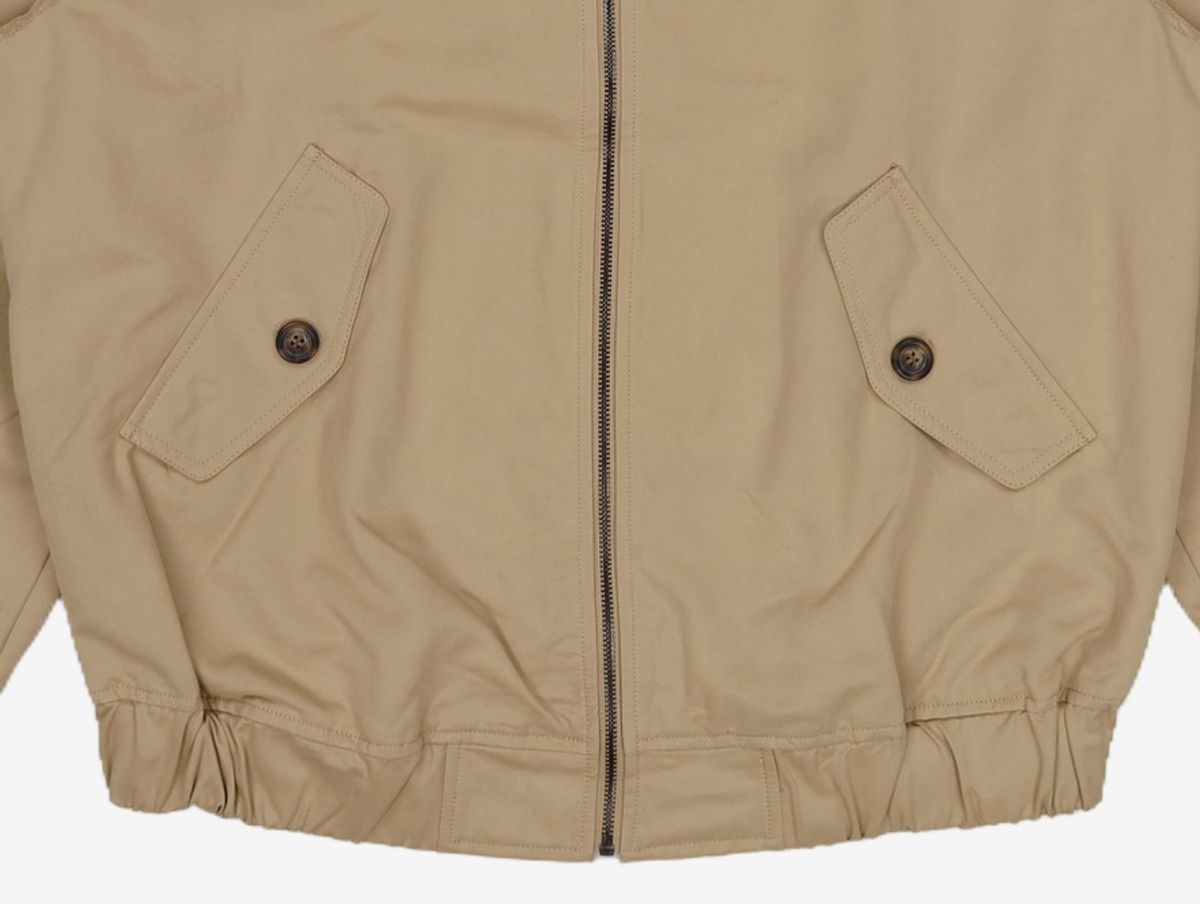 미쏘(MIXXO) 오버핏 면트윌 숏점퍼 MIMJJ8T12S XL