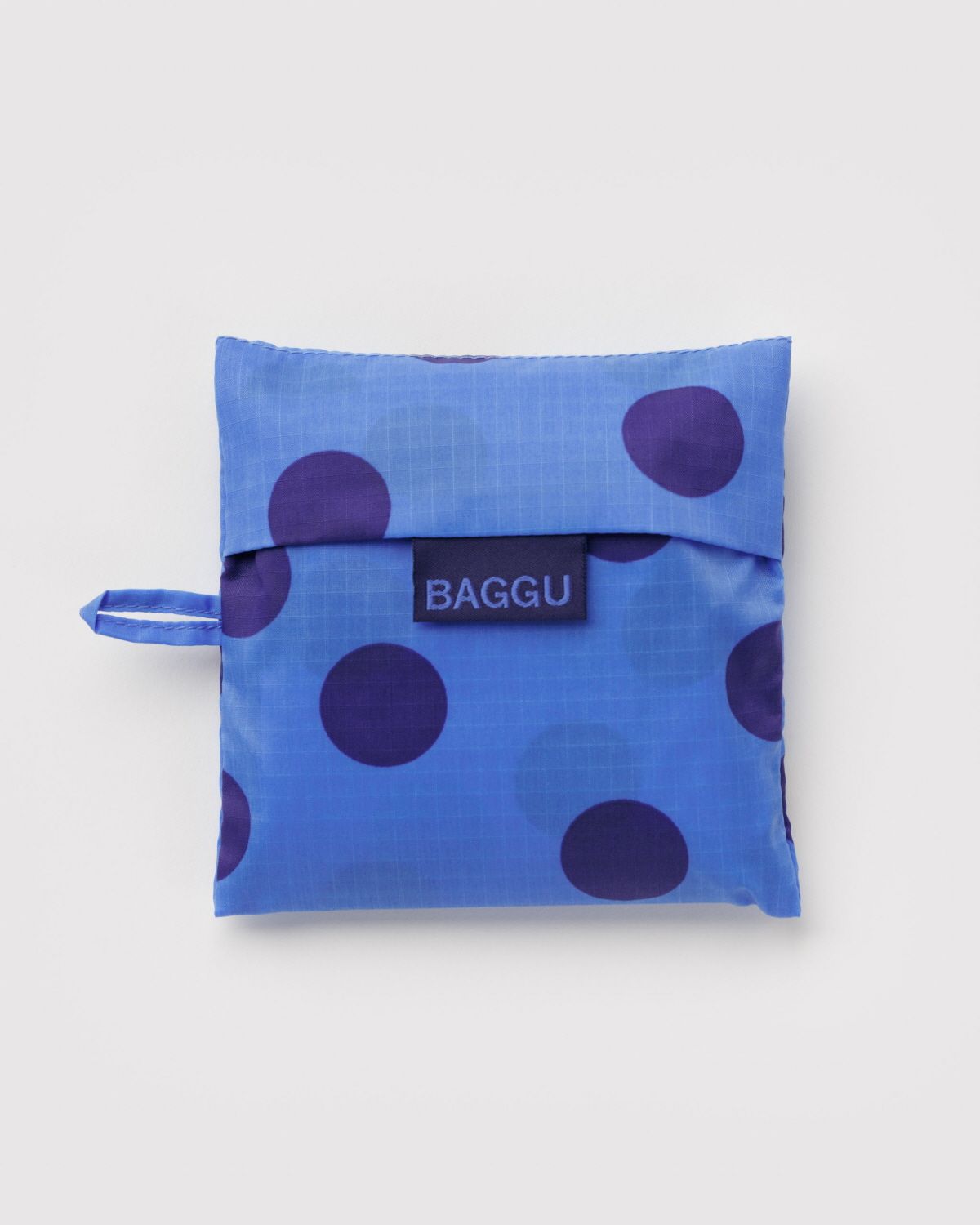 바쿠(BAGGU) 스탠다드 블루 폴카 닷 에코백 바쿠백