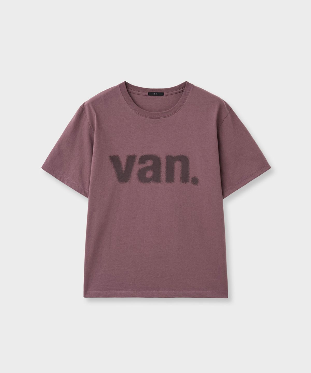바니쉬먼트(VANISHMENT) Van. roll up tee_wine