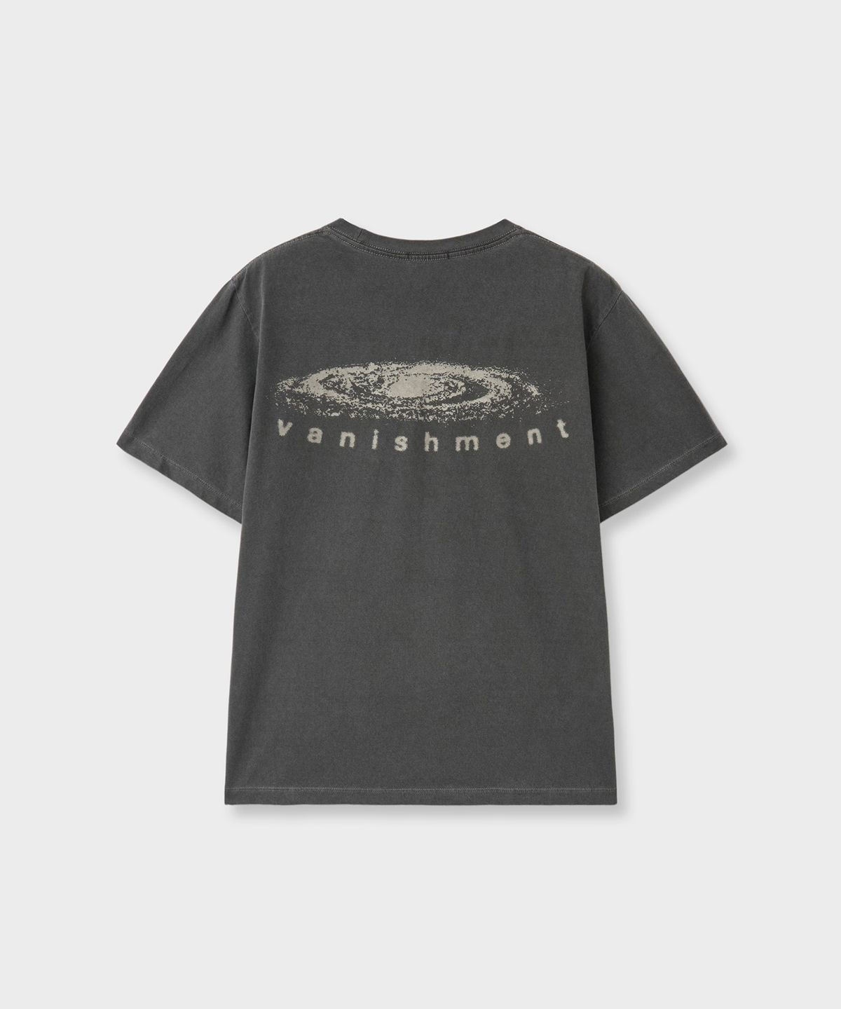 바니쉬먼트(VANISHMENT) Black hole tee_charcoal