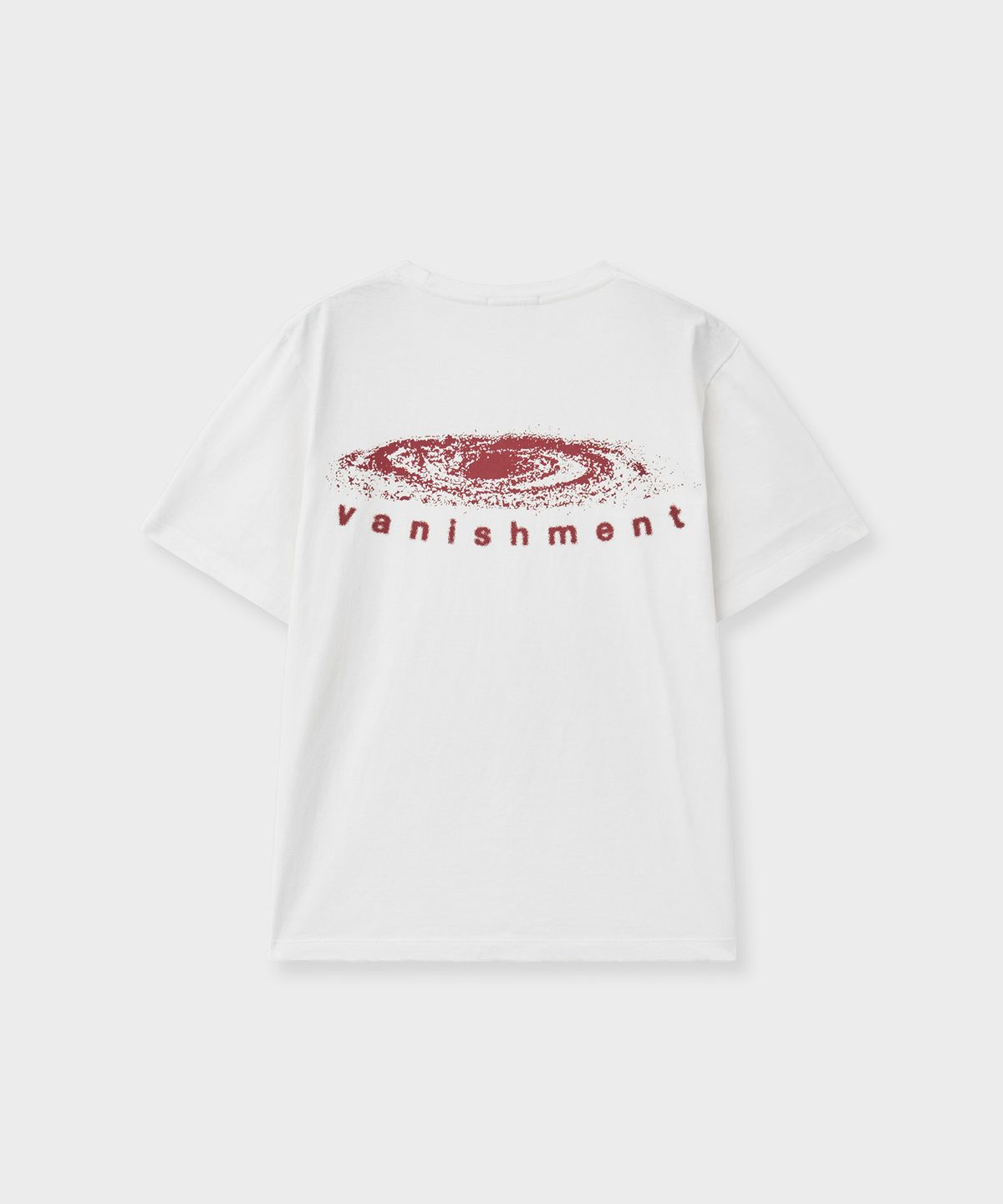 바니쉬먼트(VANISHMENT) Black hole tee_ivory