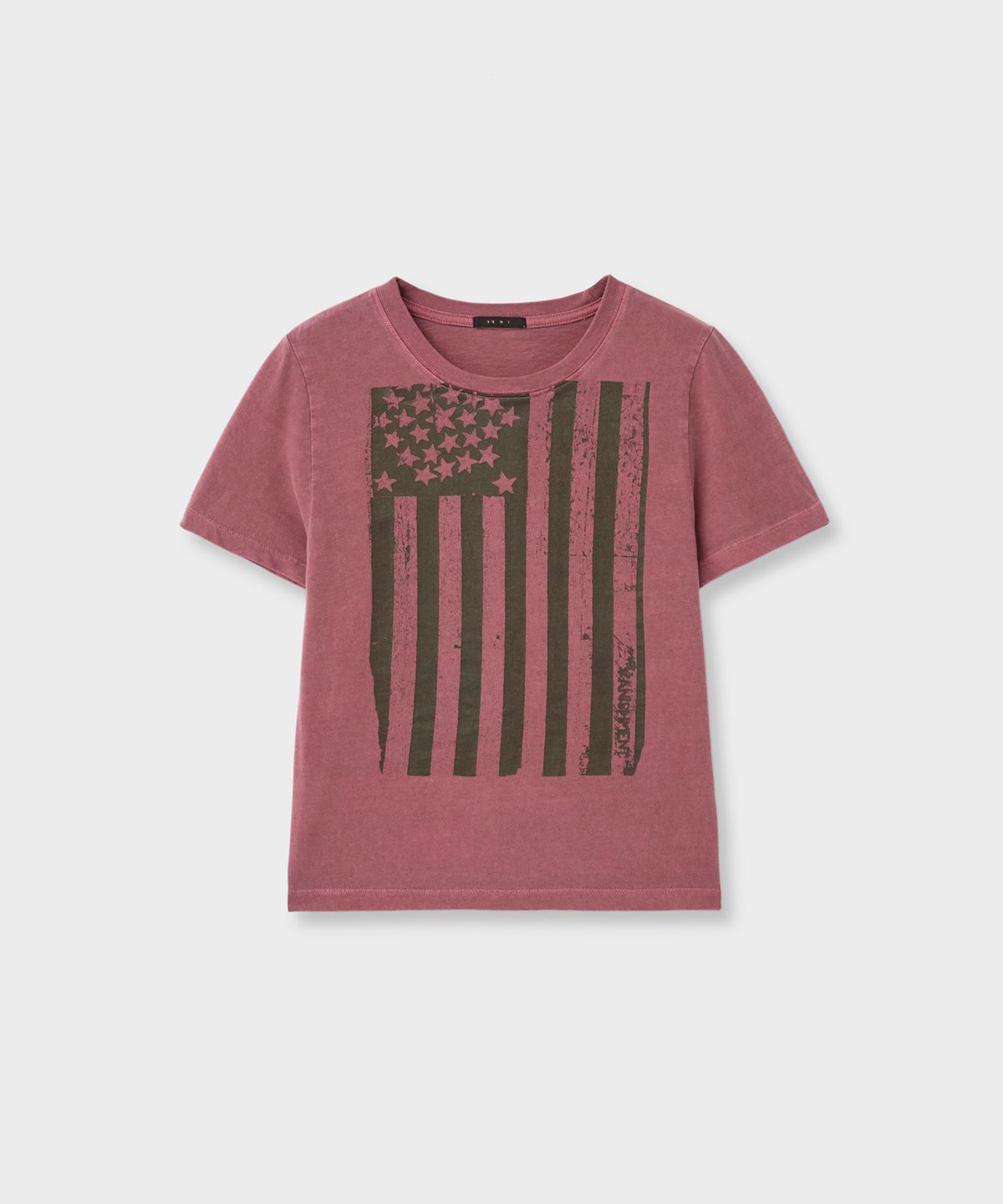 바니쉬먼트(VANISHMENT) Flag tee_wine