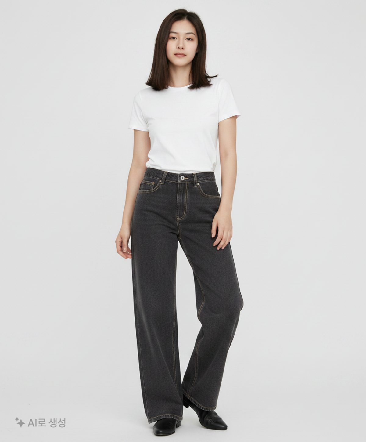 노이아고(NOIAGO) 청/데님 팬츠 S