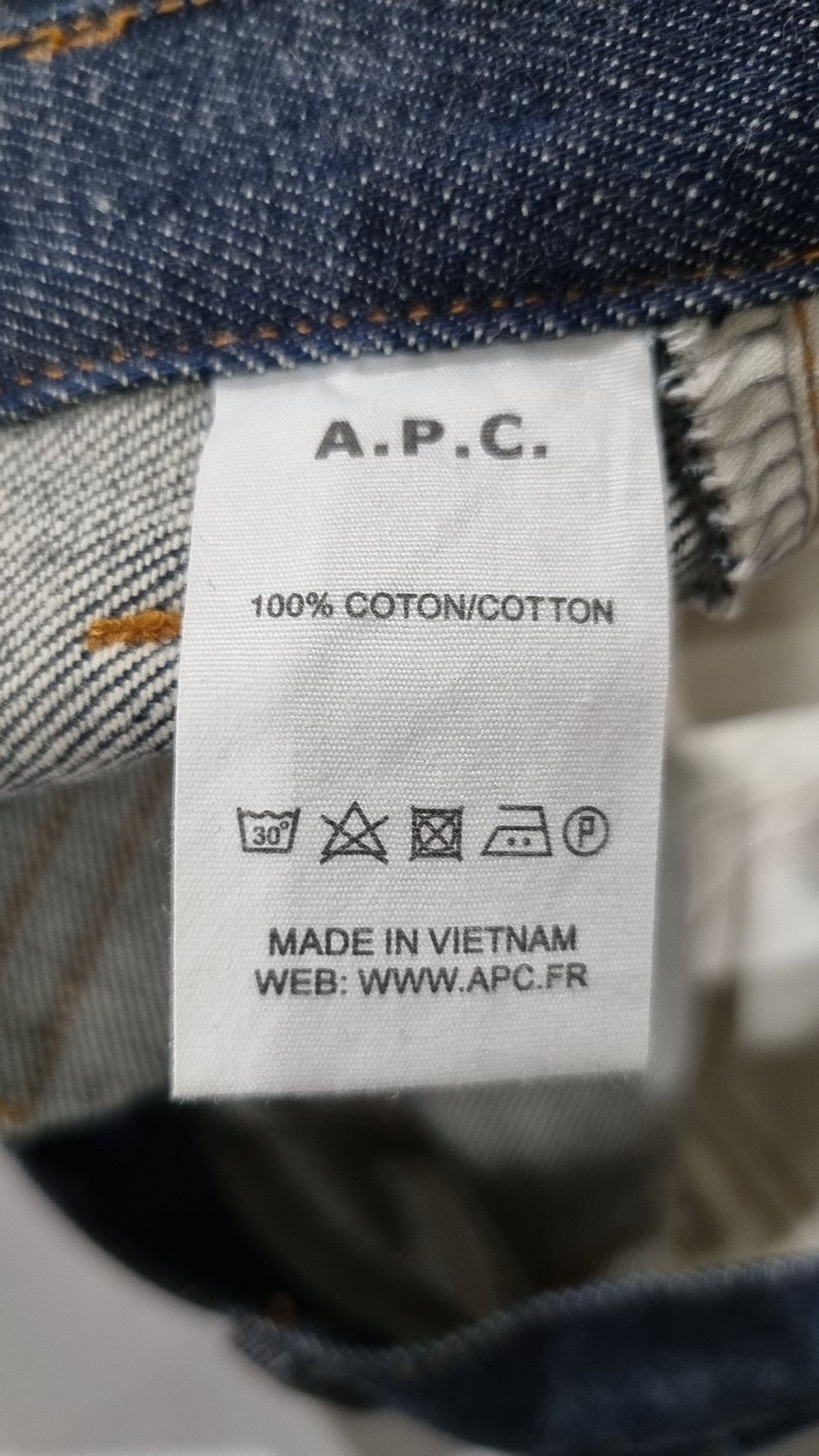 아페쎄(A.P.C.) 청/데님 팬츠 29