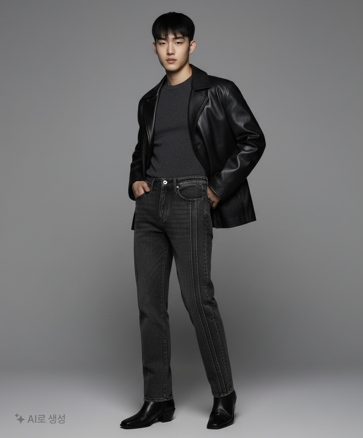 메종미네드(MAISON MINED) 청/데님 팬츠 46