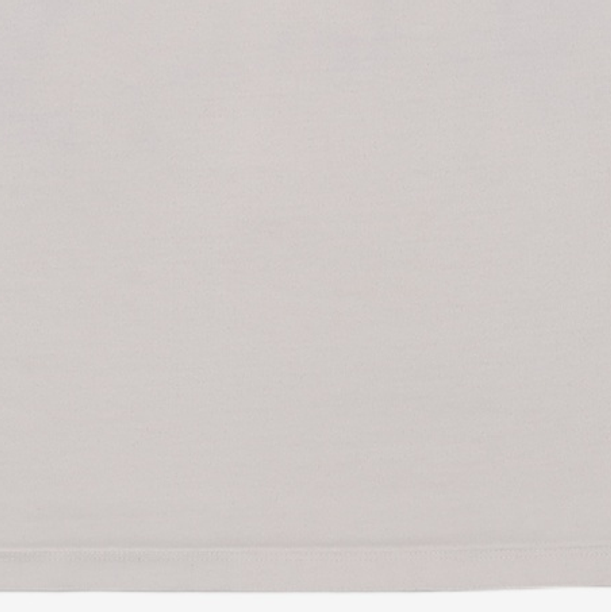 메종미네드(MAISON MINED) SMALL LOGO HALF SLEEVE WHITE S
