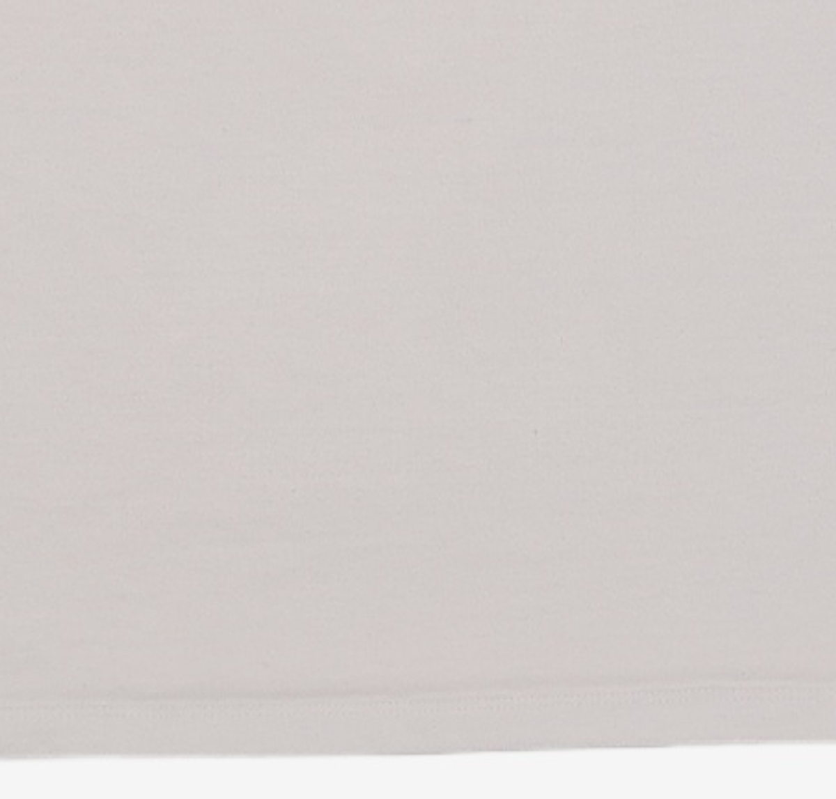 메종미네드(MAISON MINED) SMALL LOGO HALF SLEEVE WHITE S