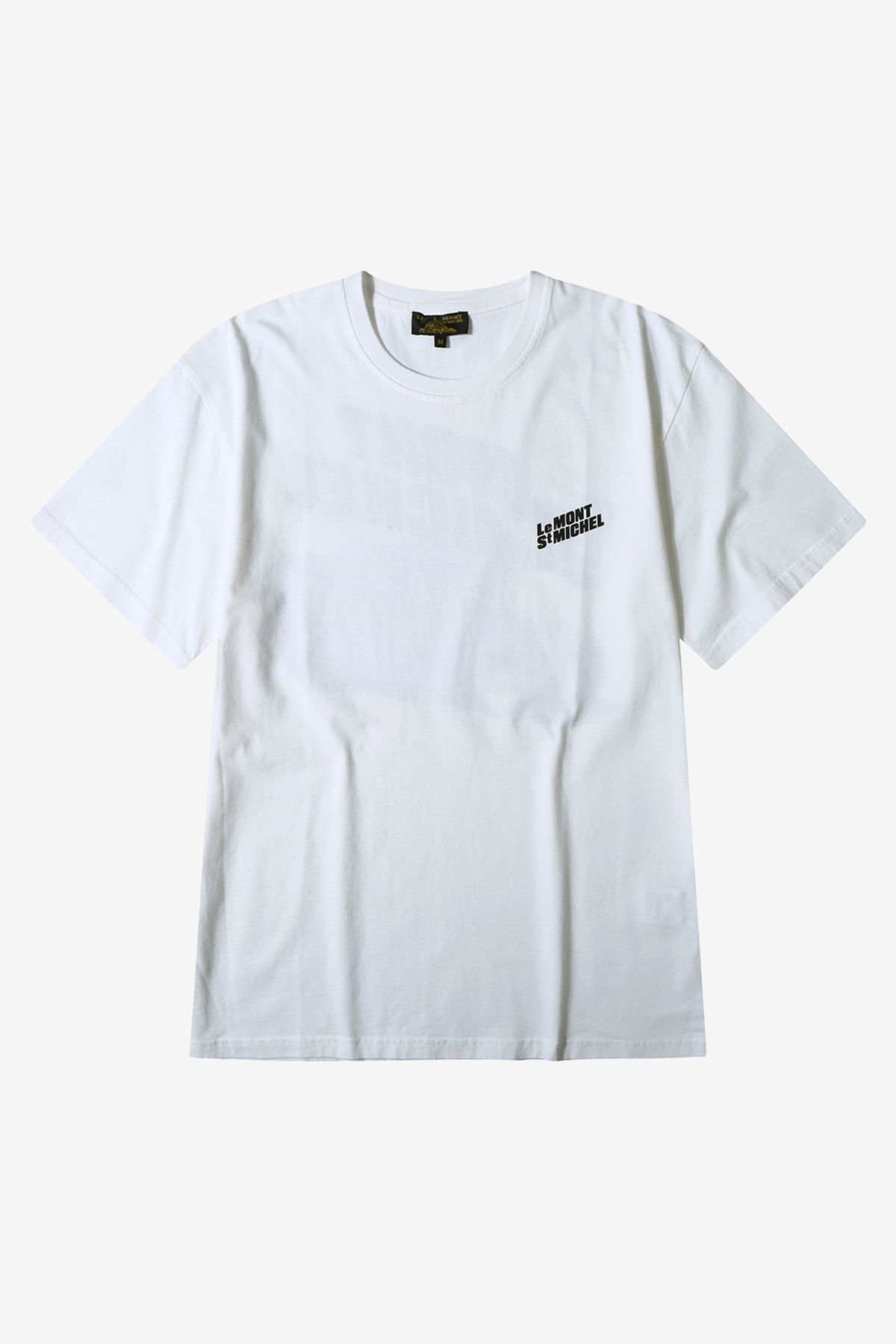 르몽생미셸(LE MONT ST MICHEL) Back Printed T-shirt_Ivory
