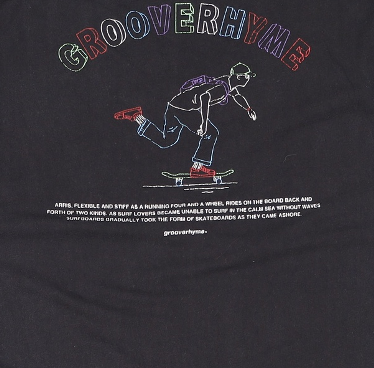 그루브라임(GROOVE RHYME) 반소매 티셔츠 L
