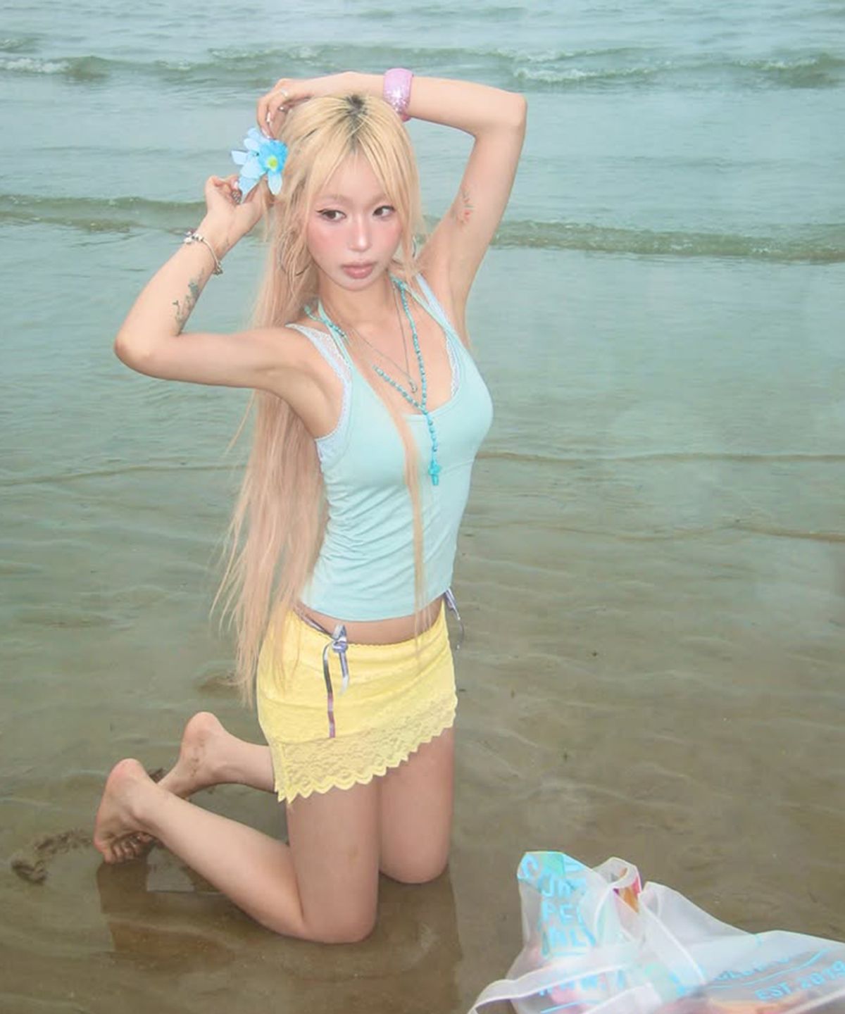 웨이브걸(WAVEGIRL) Hailey Skirt (4color)