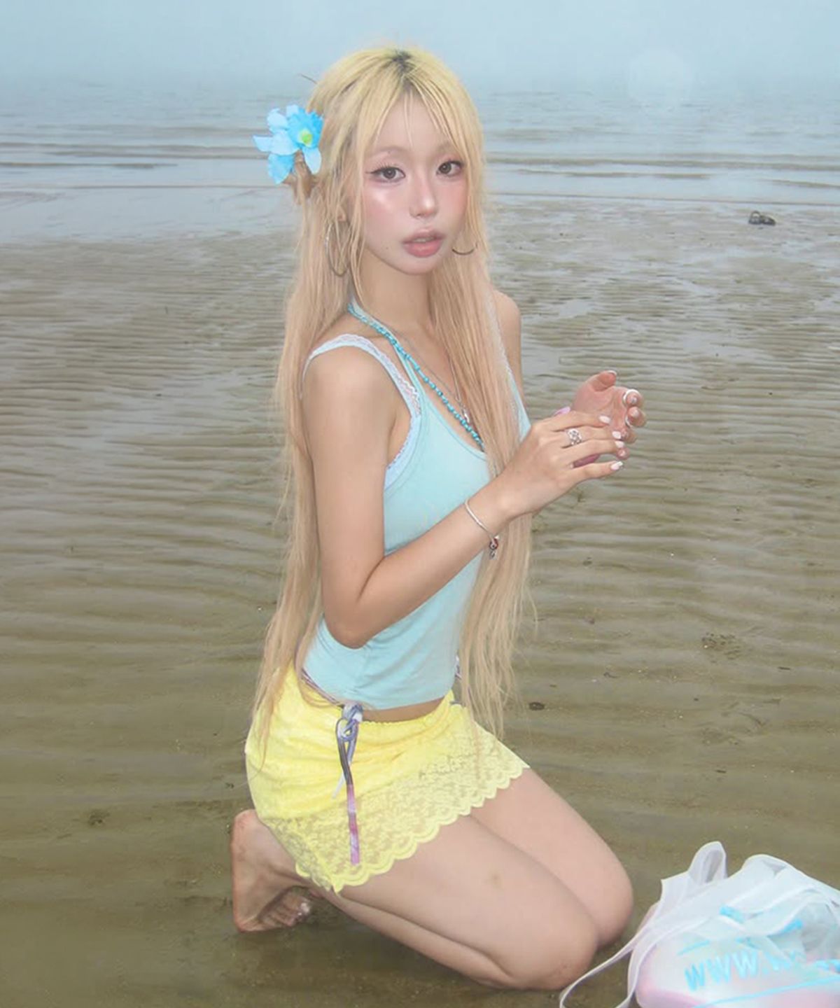 웨이브걸(WAVEGIRL) Hailey Skirt (4color)