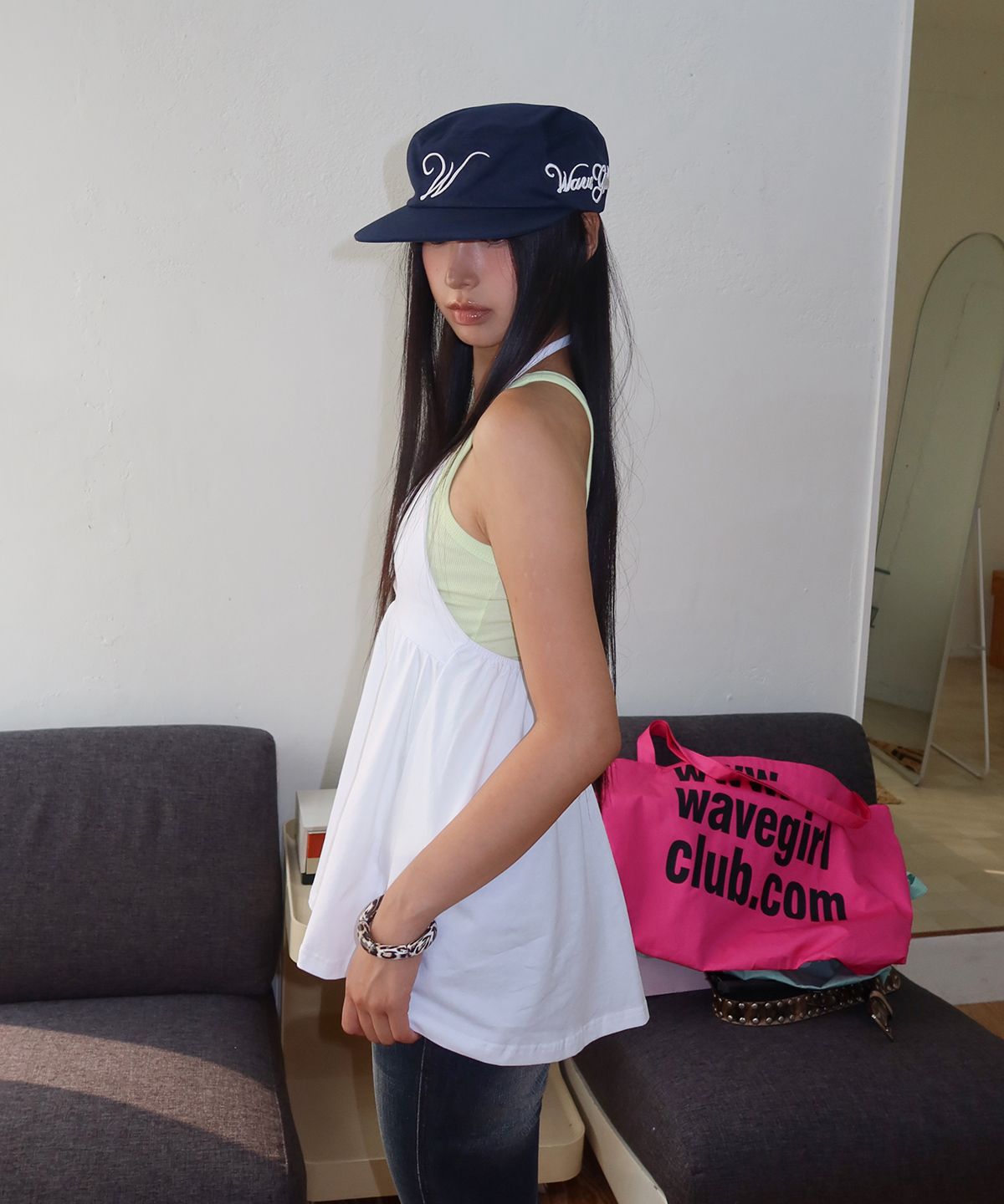웨이브걸(WAVEGIRL) Clare Tank (5color)