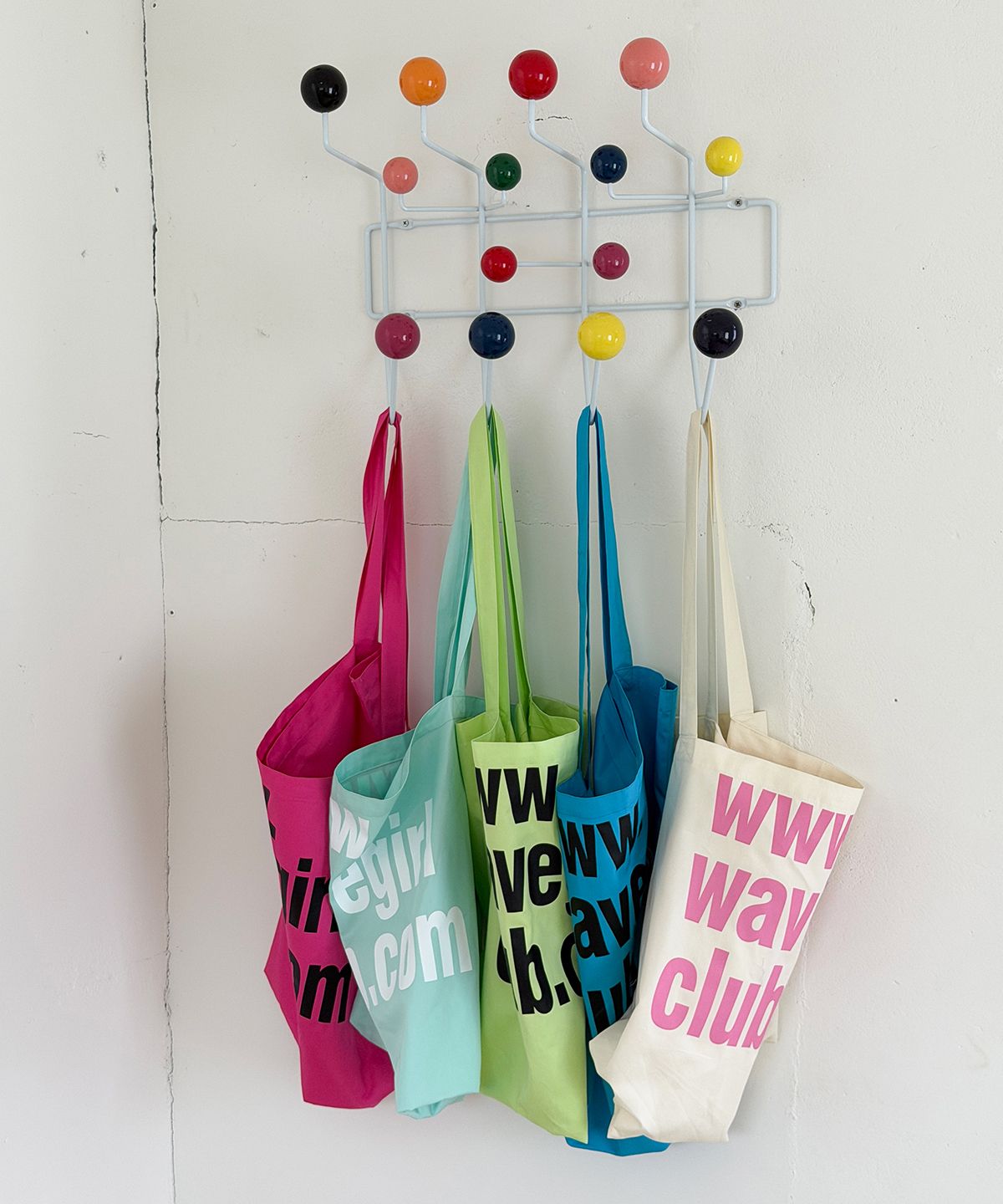 웨이브걸(WAVEGIRL) W club eco bag (5color)