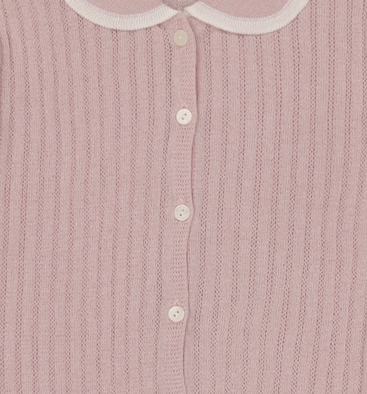 스파오(SPAO) (QR) 배색카라 스카시 가디건_SPCKC37W97 FREE