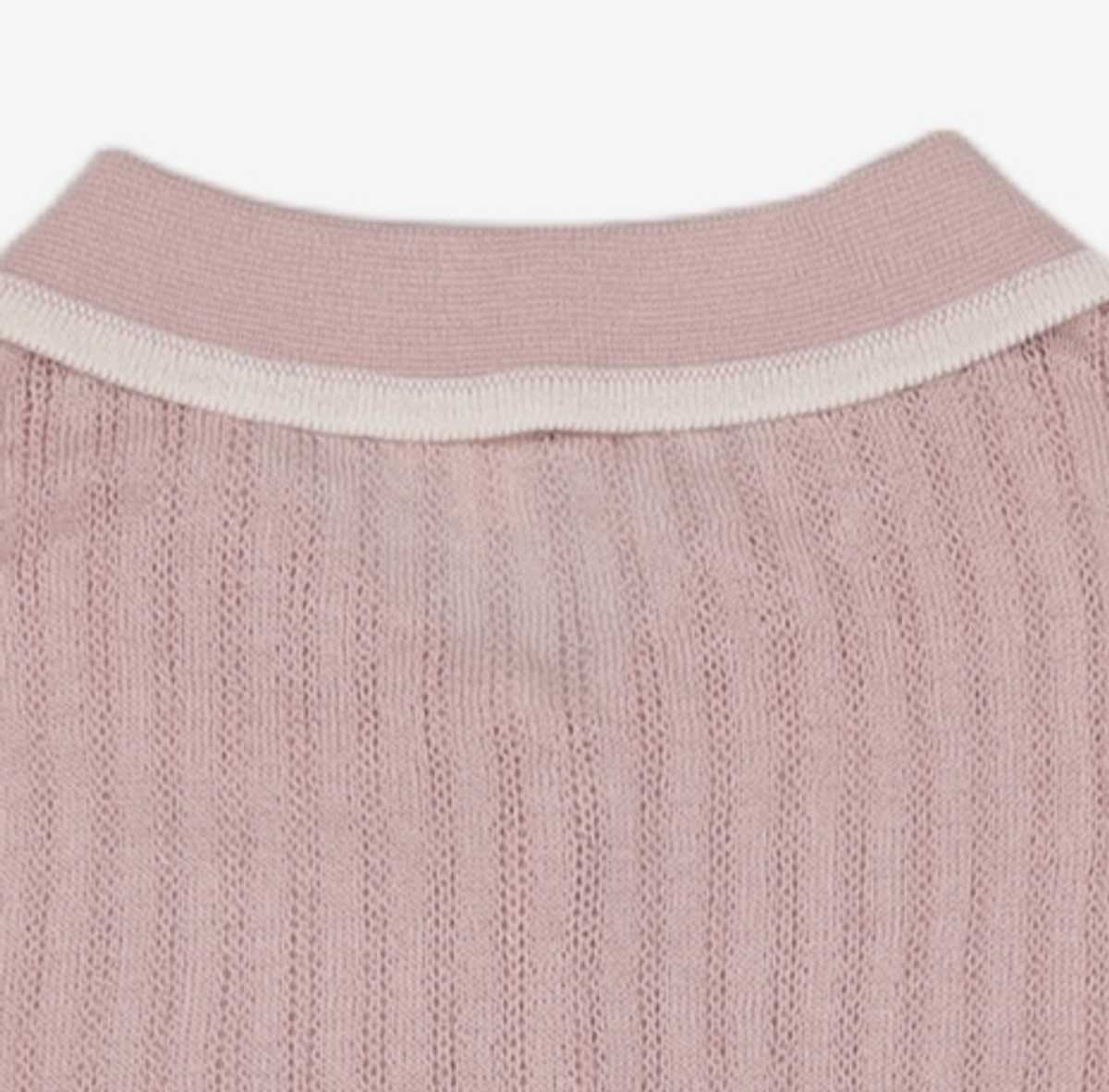 스파오(SPAO) (QR) 배색카라 스카시 가디건_SPCKC37W97 FREE