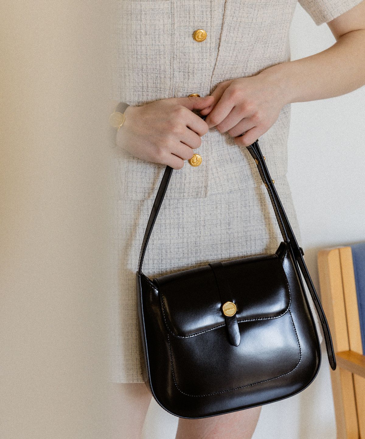 르메메(LEMEME) Sac Nouvelle Black