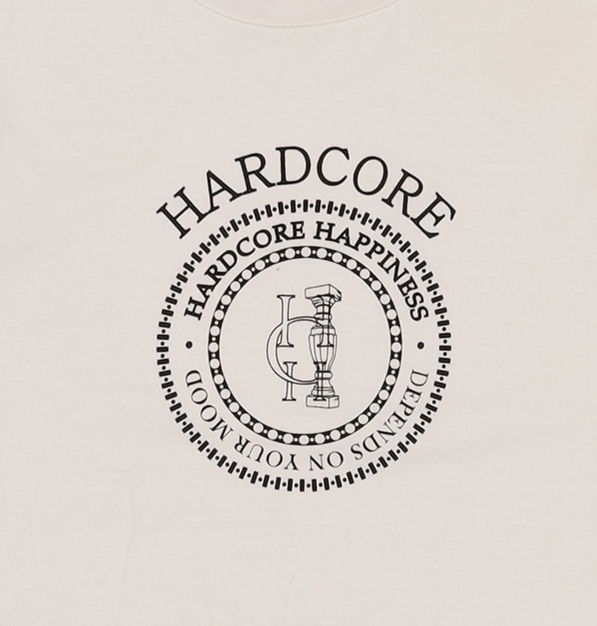 하드코어 해피니스(HARDCORE HAPPINESS) 반소매 티셔츠 S