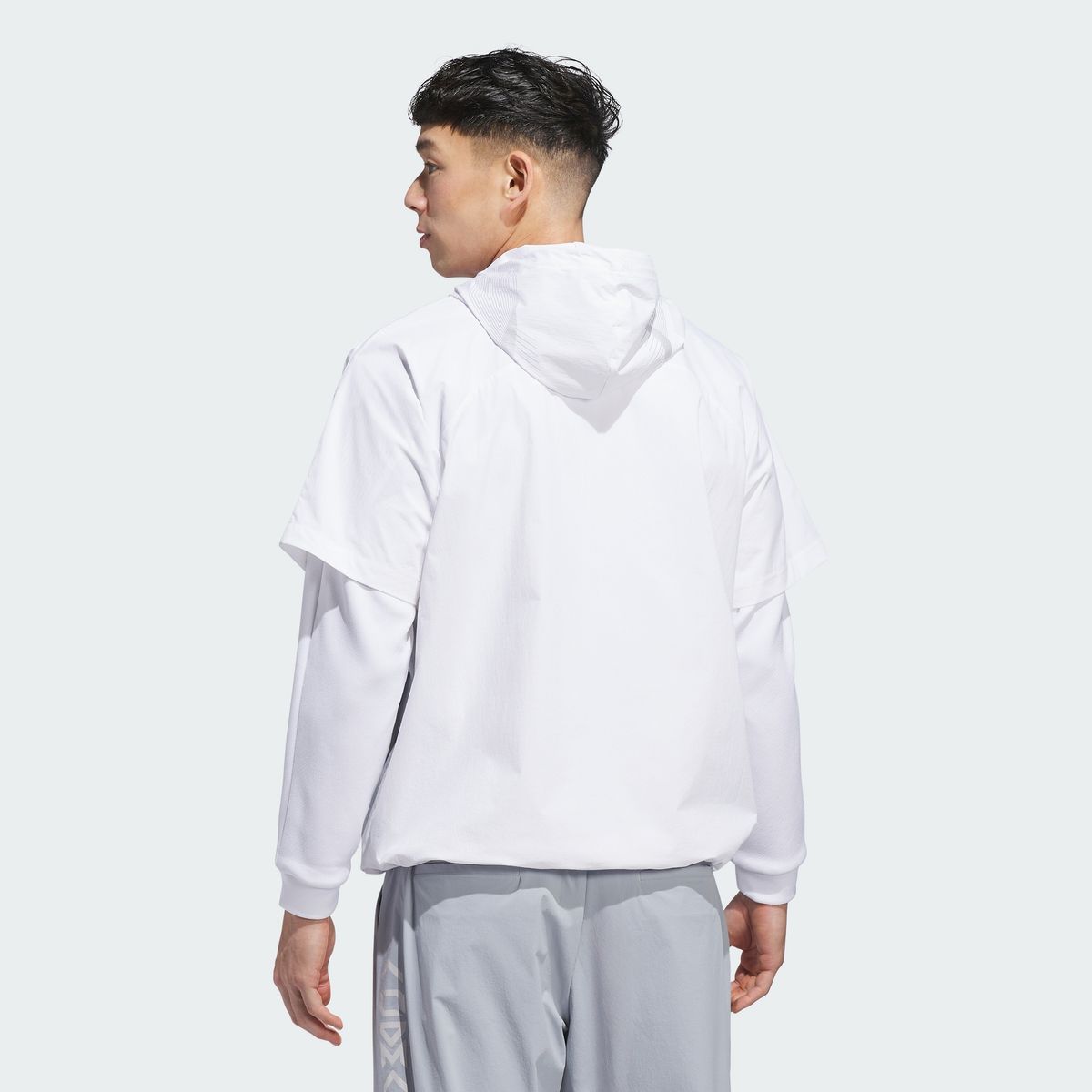 아디다스 골프(ADIDAS GOLF) 코드케이오스 쇼트 슬리브 후디 재킷 KQ7798