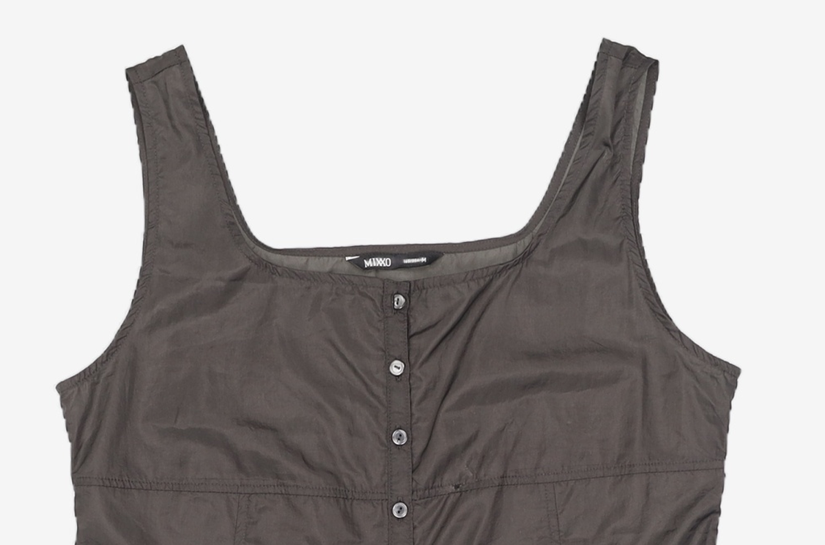 미쏘(MIXXO) 시스루 롱 뷔스티에_MIWBNF602B M