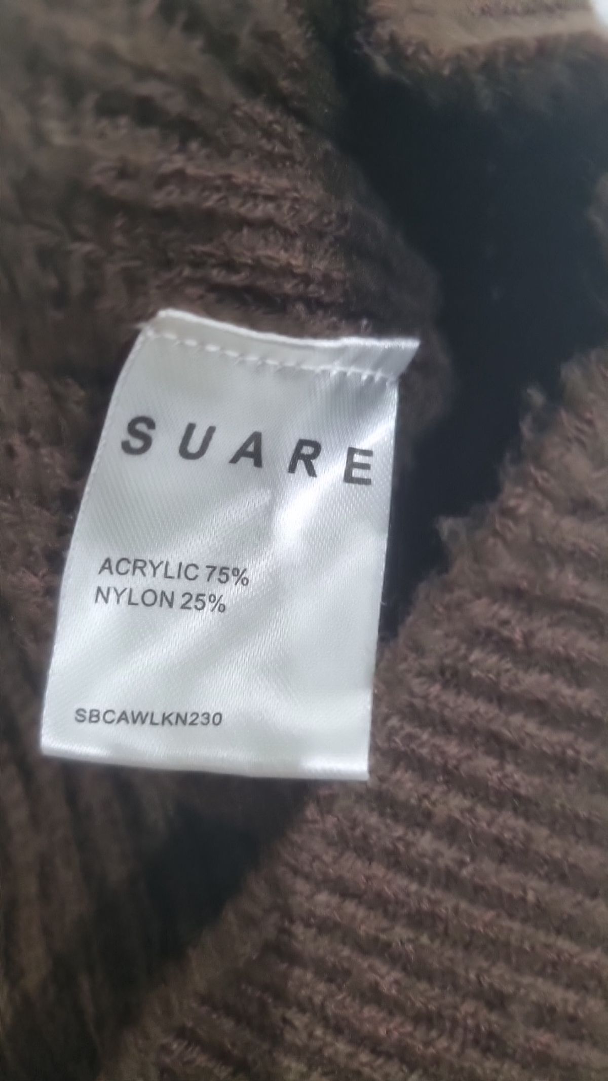 수아레(SUARE) 워셔블 하찌 하프 집업 니트 - 5 COLOR M